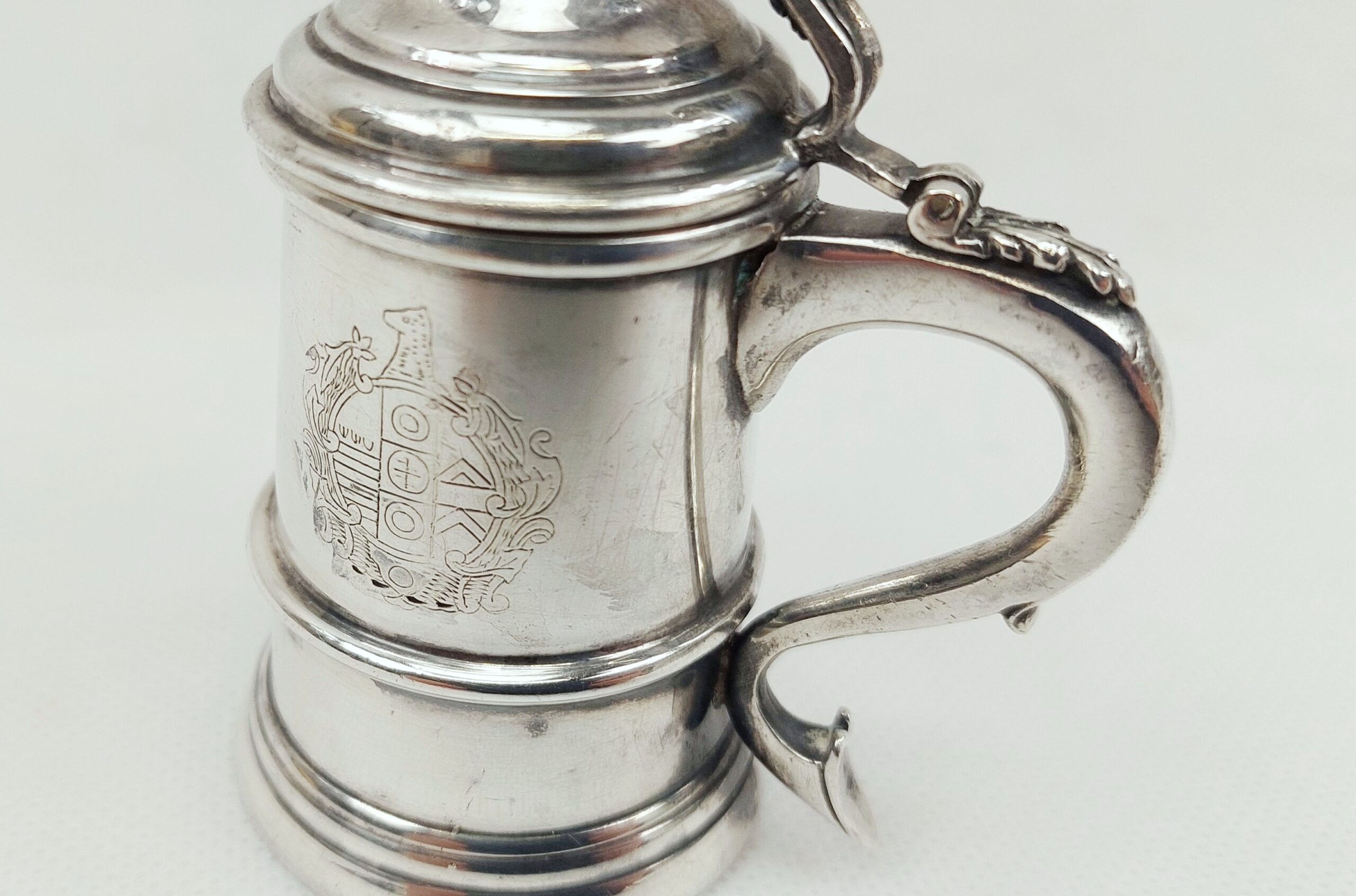 Argentine Miniature Sterling Silver Tankard - Image 2