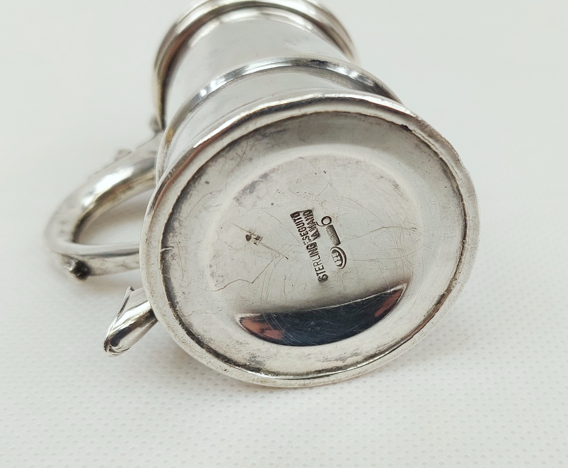 Argentine Miniature Sterling Silver Tankard - Image 6