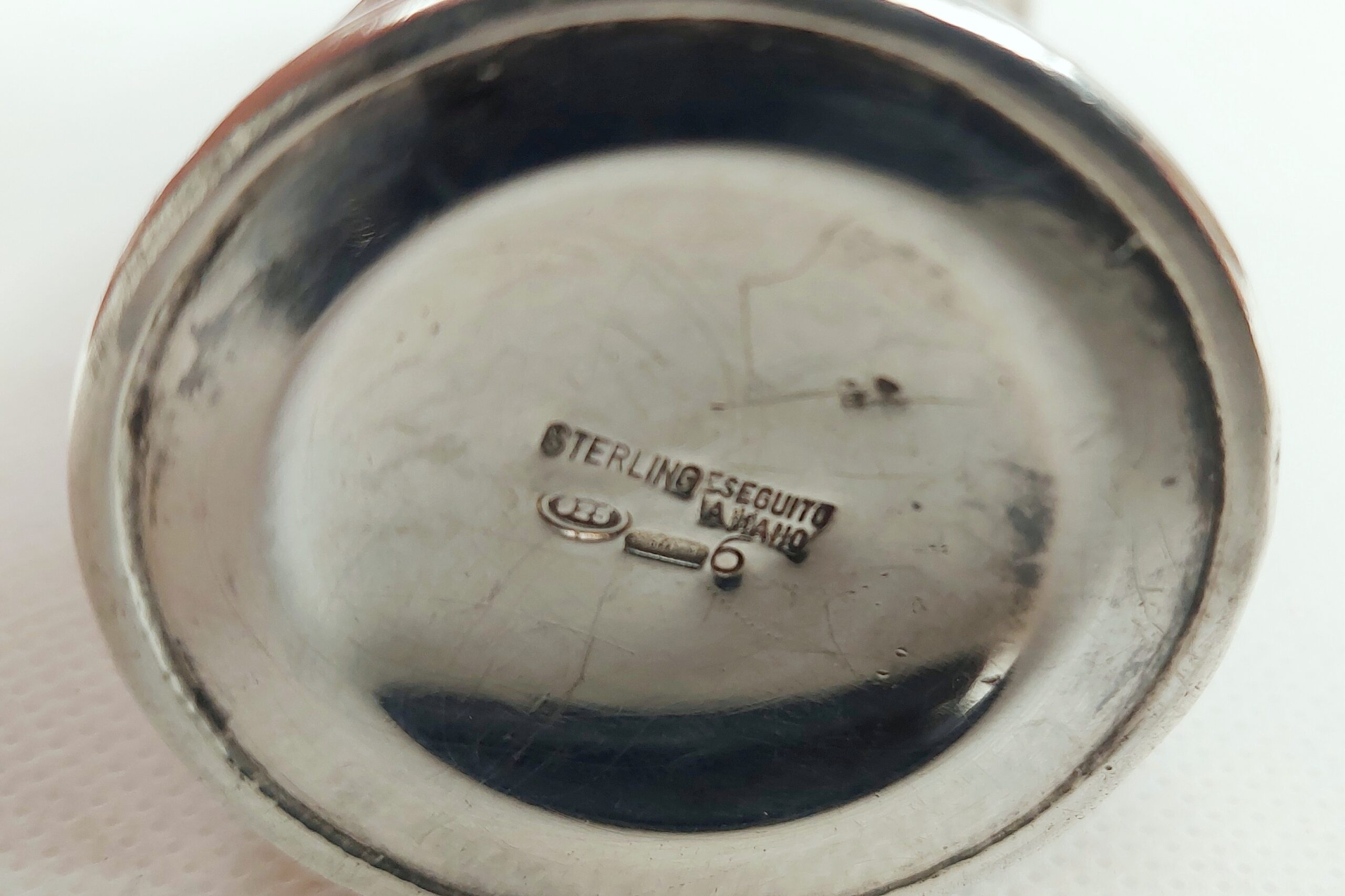 Argentine Miniature Sterling Silver Tankard - Image 7