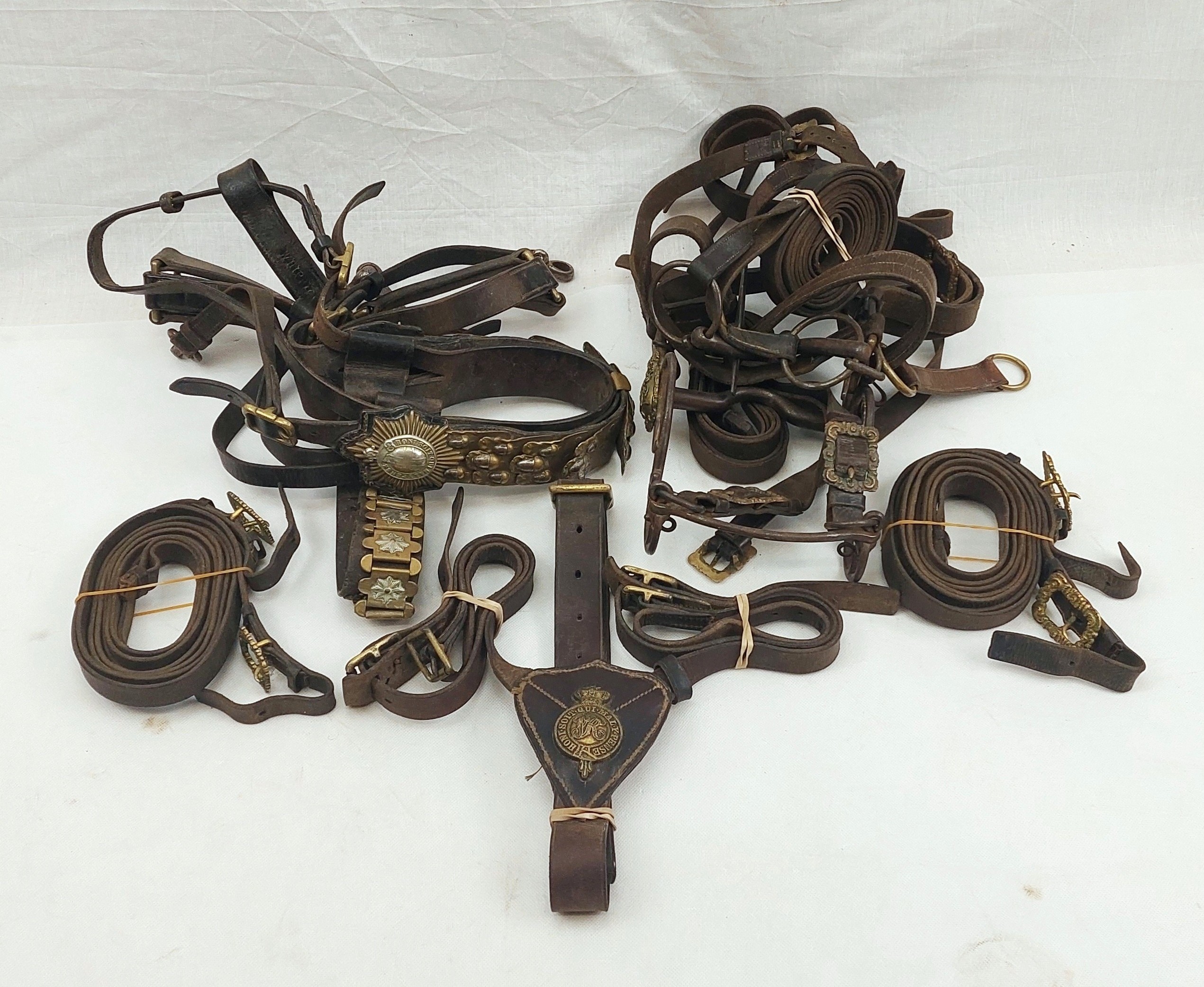 Victorian Military Cavalry Royal Horse Guards Tack c1880