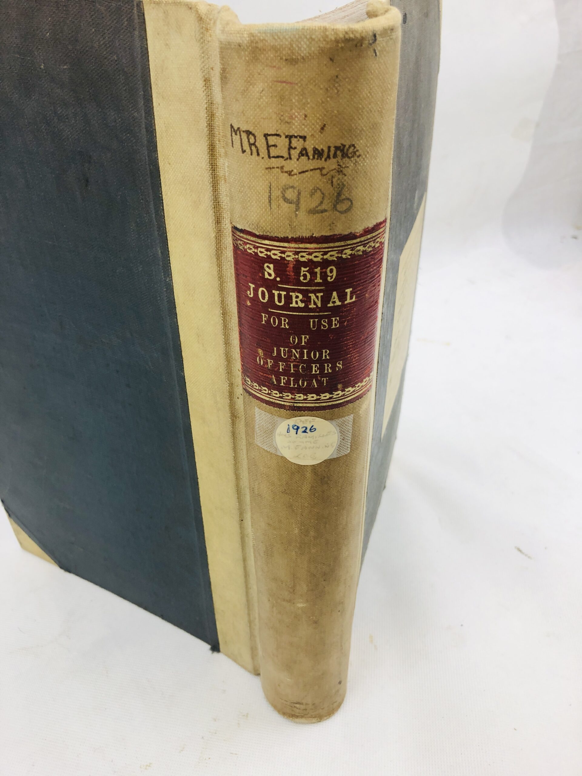 Midshipmans Journal Mr E Fanninig 1926 HMS Ramillies HMS Somme - Image 4