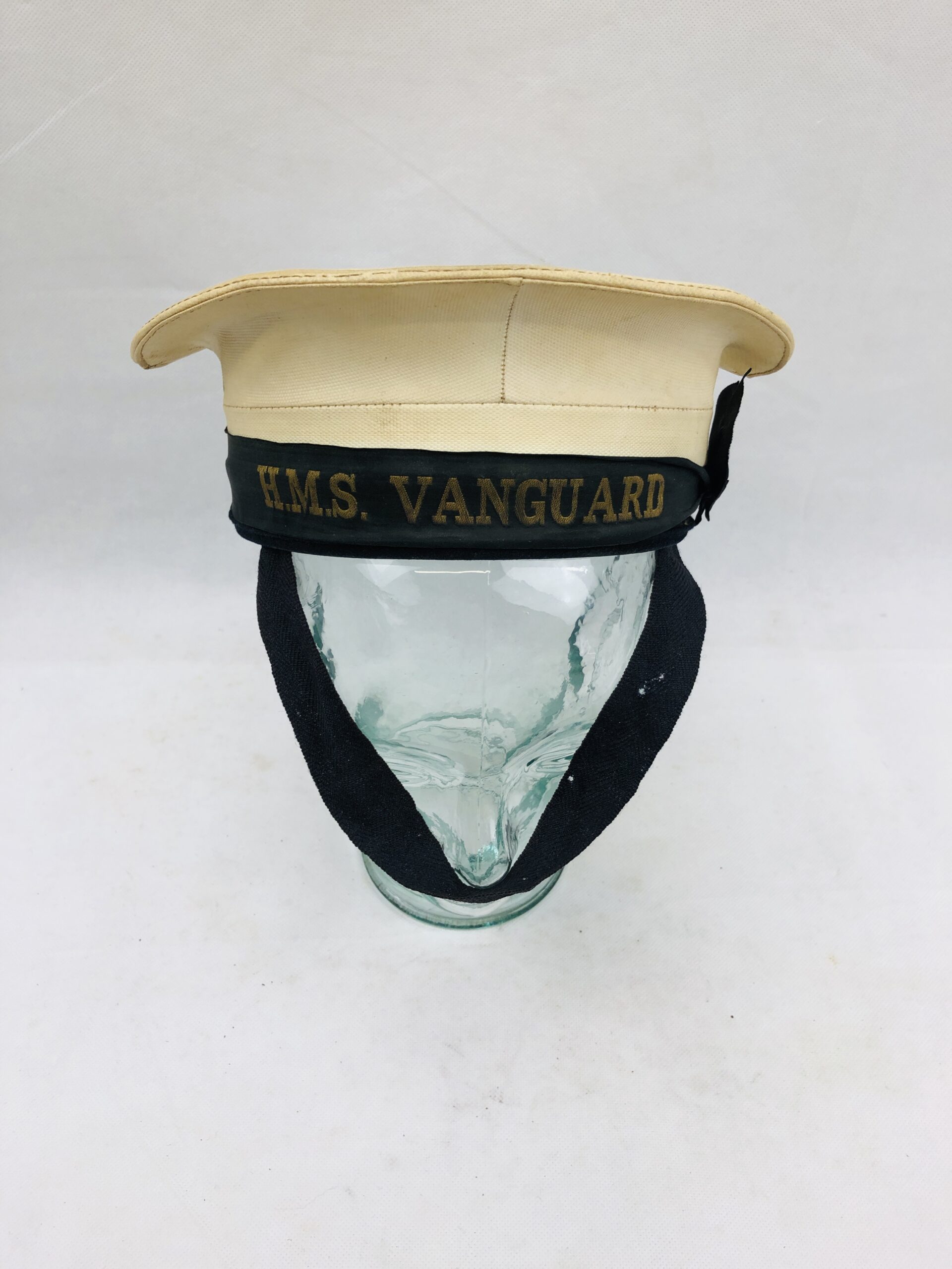 Original Cap of HMS Vanguard