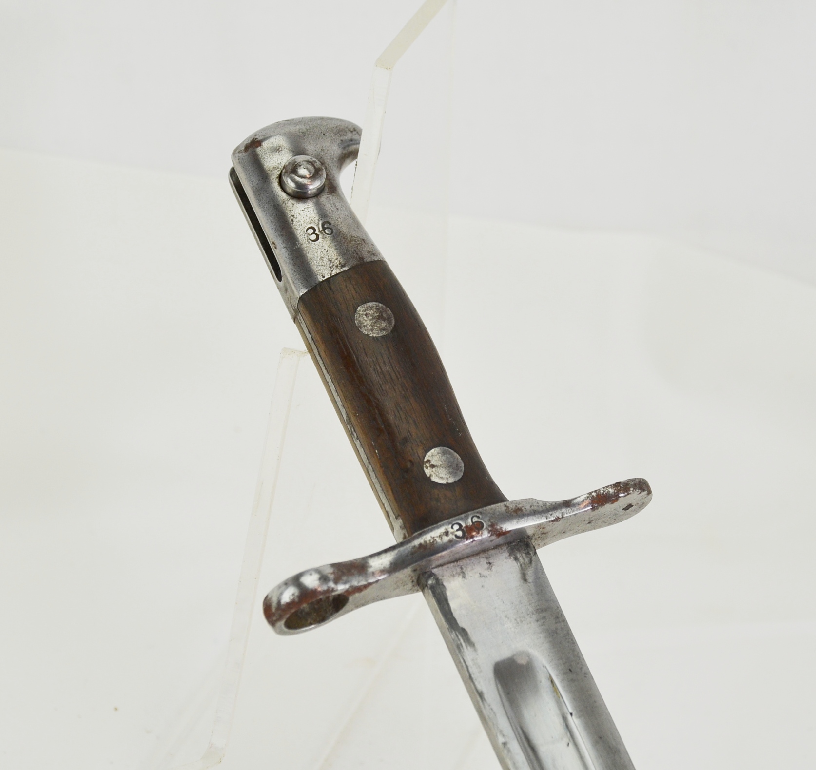 Excellent Schmidt Rubin Model 1889 Rifle with Bayonet Matching Numbers - Image 6