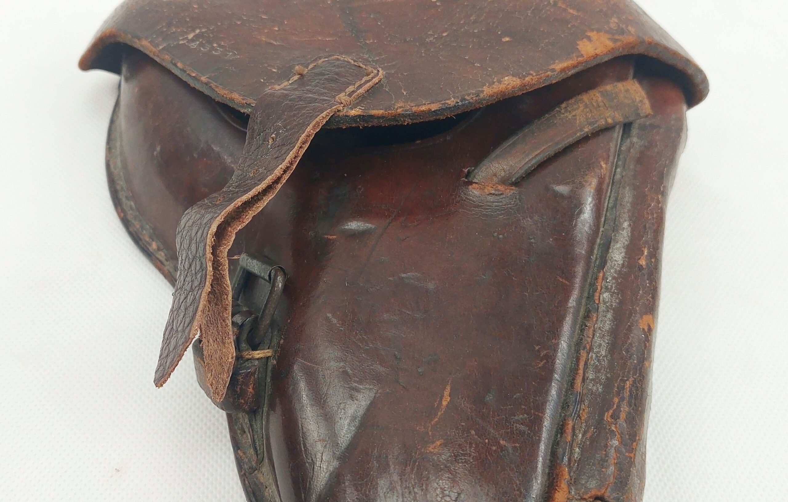 WW1 1916 Dated Leather Luger PO8 Holster By A Schwalbe Of Berlin - Image 5