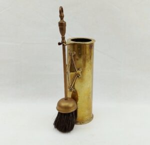 WW1 British 13 Pounder Art Deco Style Fireside Companion