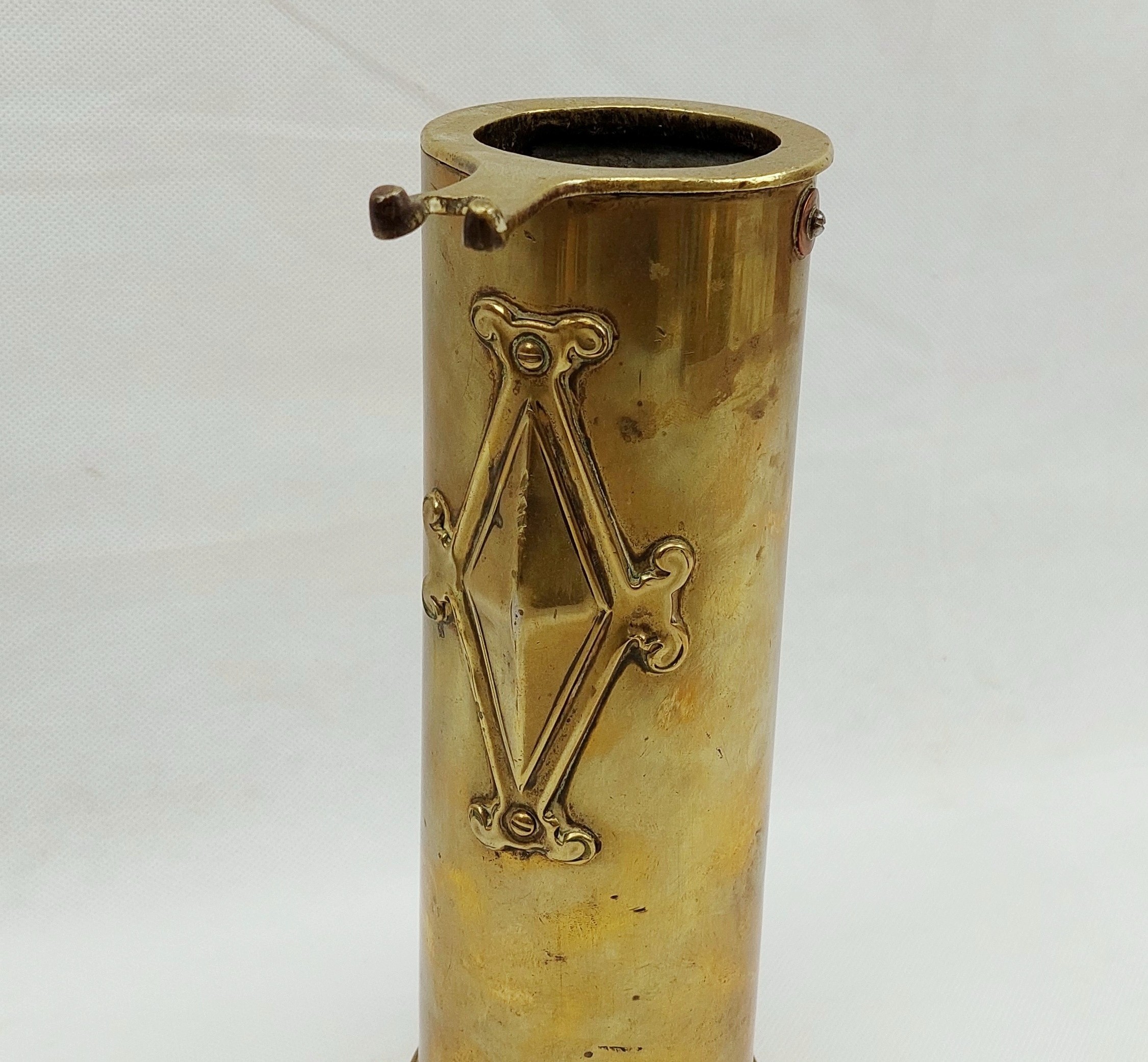WW1 British 13 Pounder Art Deco Style Fireside Companion - Image 4