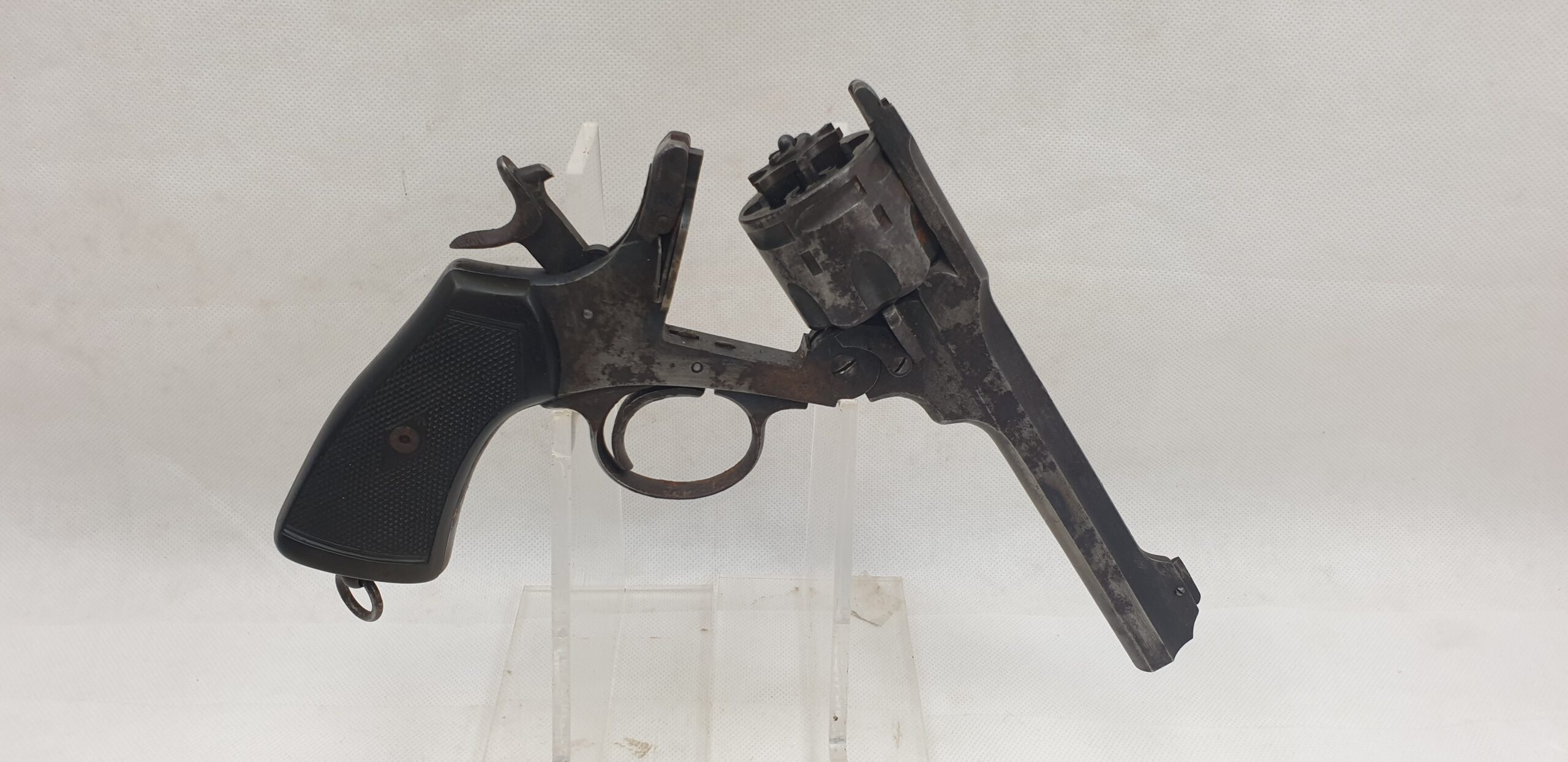 WW1 British 1917 Dated Webley Mk IV Revolver - Deactivated - Image 14