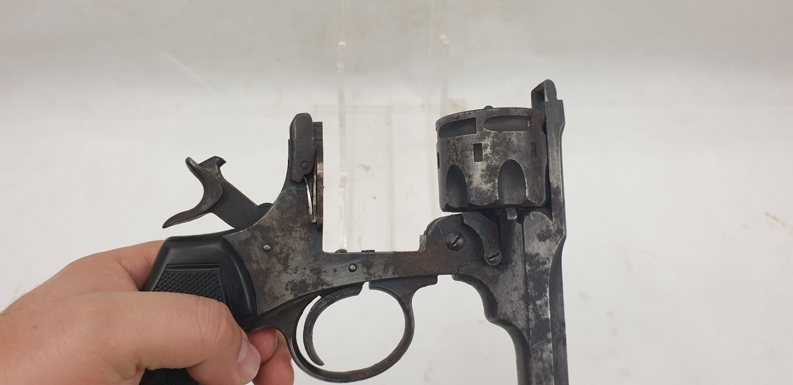 WW1 British 1917 Dated Webley Mk IV Revolver - Deactivated - Image 17