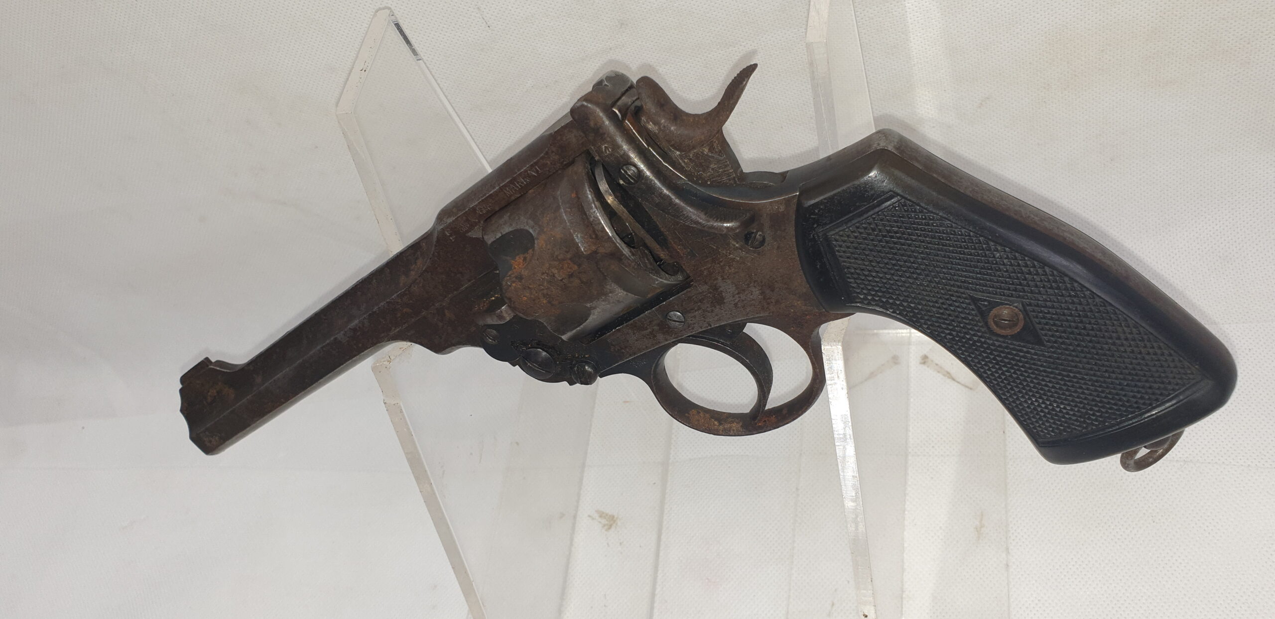 WW1 British 1917 Dated Webley Mk IV Revolver - Deactivated - Image 2