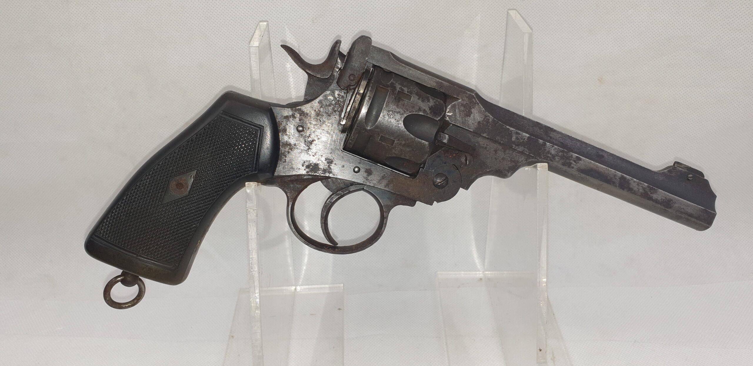 WW1 British 1917 Dated Webley Mk IV Revolver - Deactivated - Image 5