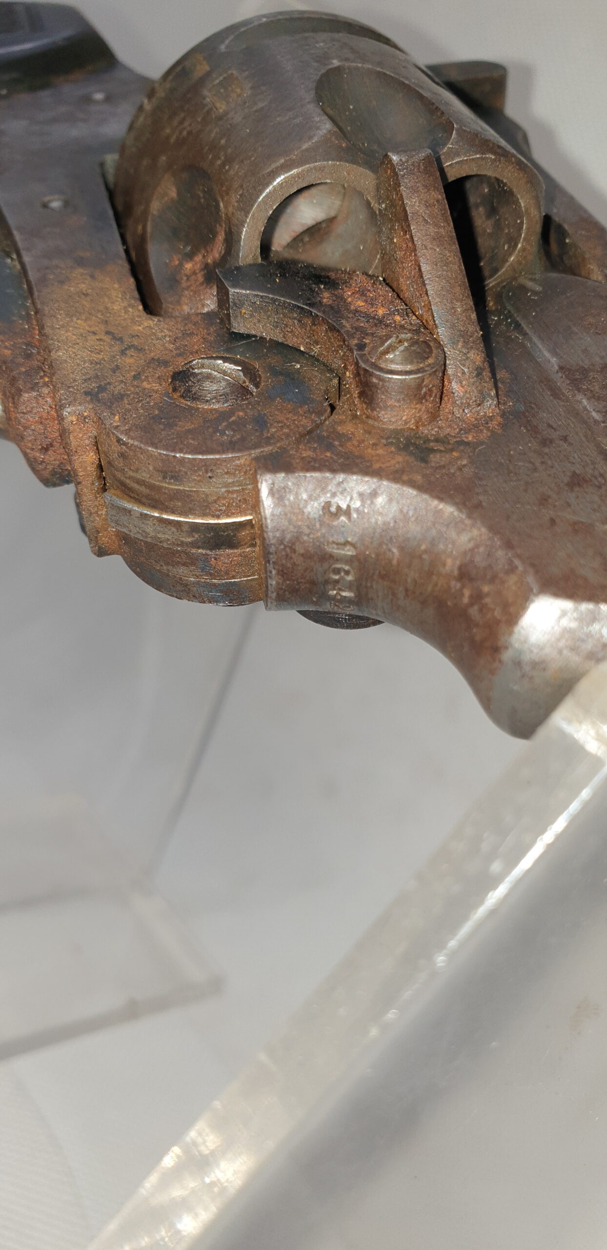 WW1 British 1917 Dated Webley Mk IV Revolver - Deactivated - Image 6