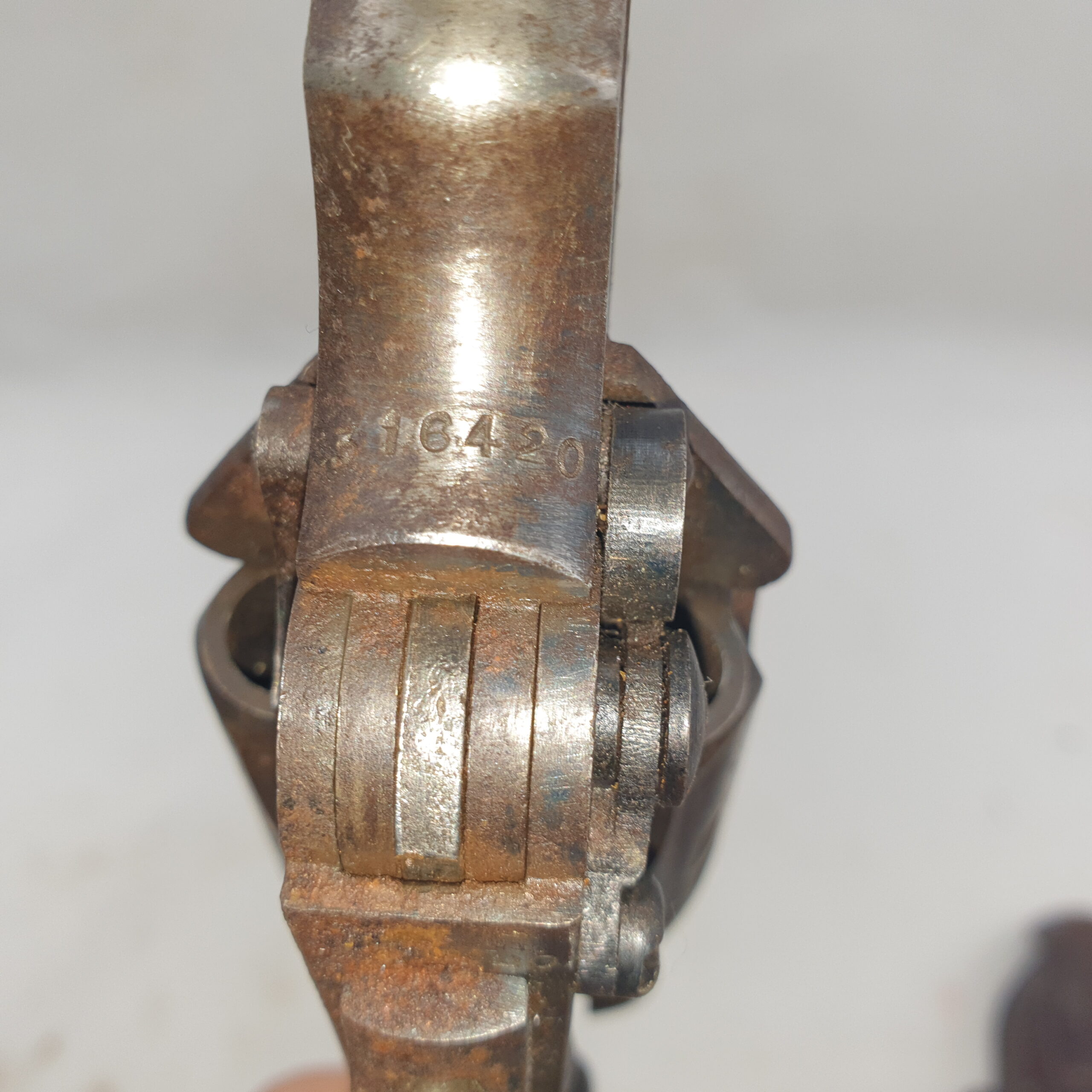 WW1 British 1917 Dated Webley Mk IV Revolver - Deactivated - Image 7