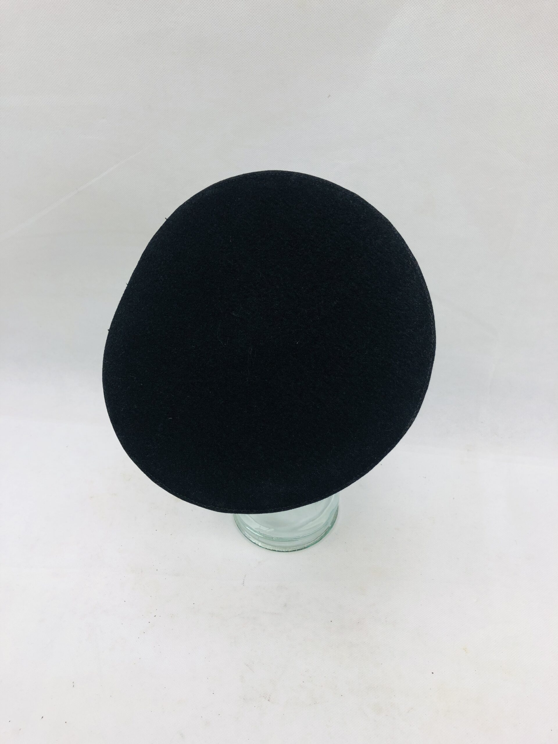 WW2 Royal Navy Black Cap With HMS Cap Tally - Image 3