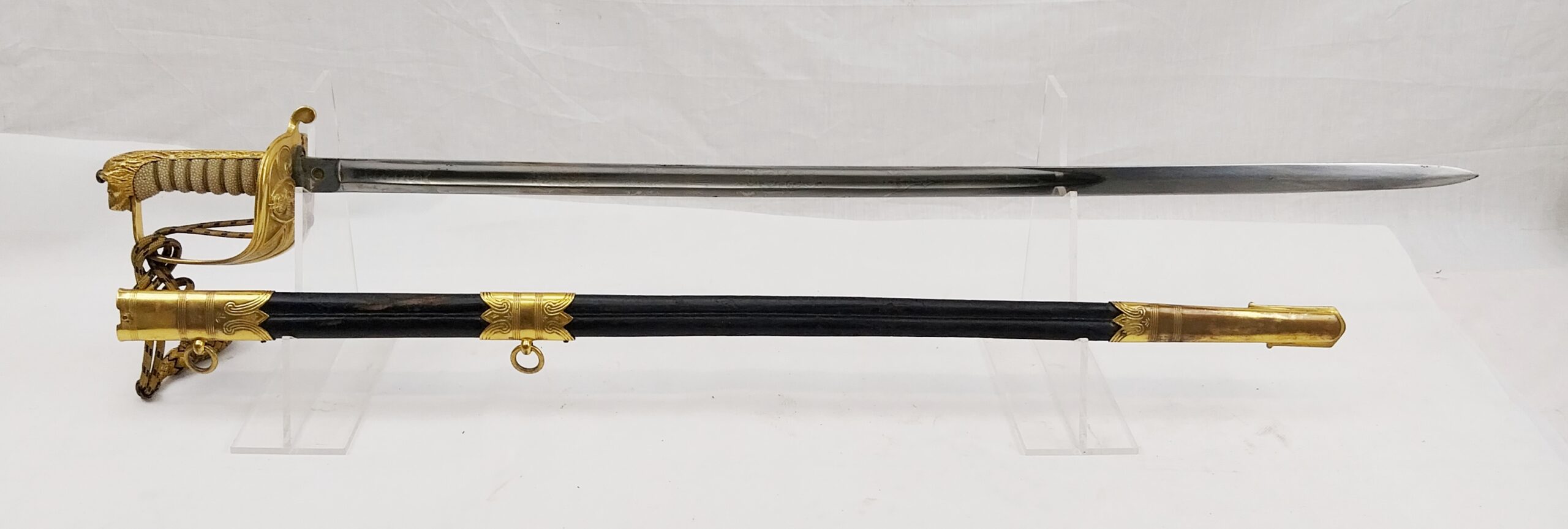 1827 Pattern Royal Navy Officers Sword and Scabbard