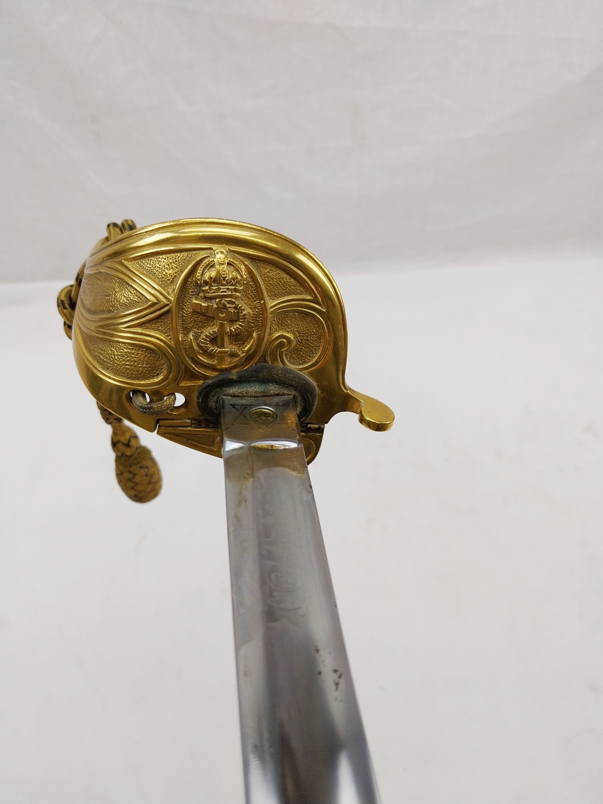 1827 Pattern Royal Navy Officers Sword and Scabbard - Image 10