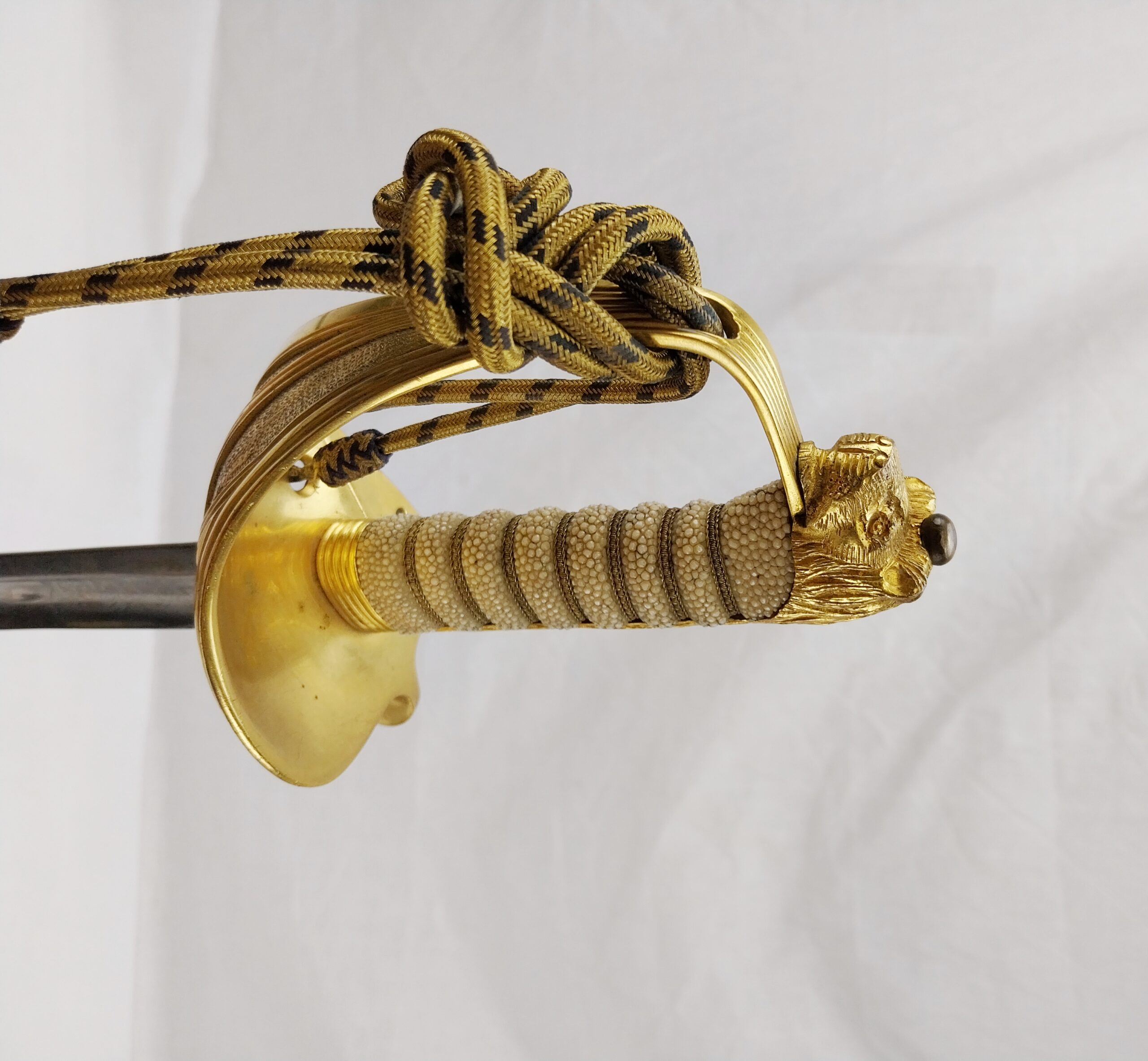 1827 Pattern Royal Navy Officers Sword and Scabbard - Image 7
