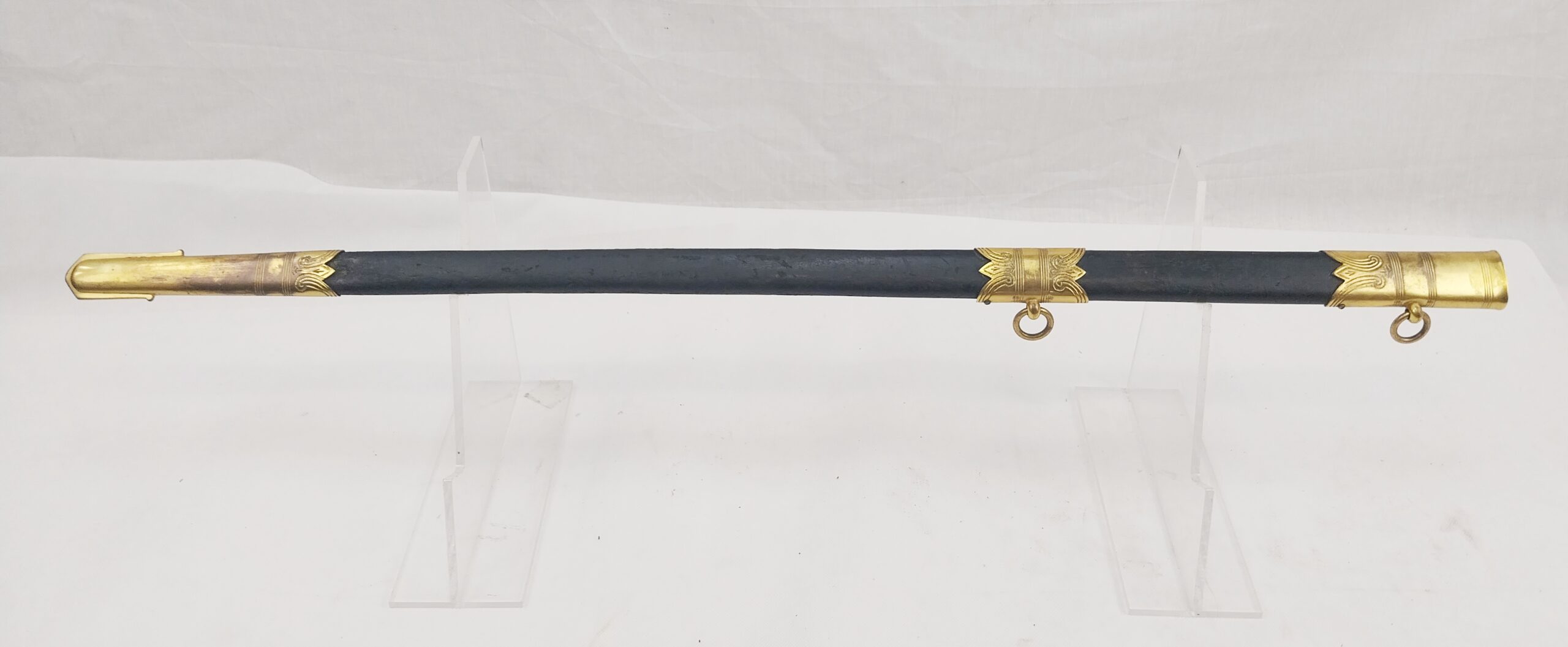 1827 Pattern Royal Navy Officers Sword and Scabbard - Image 5
