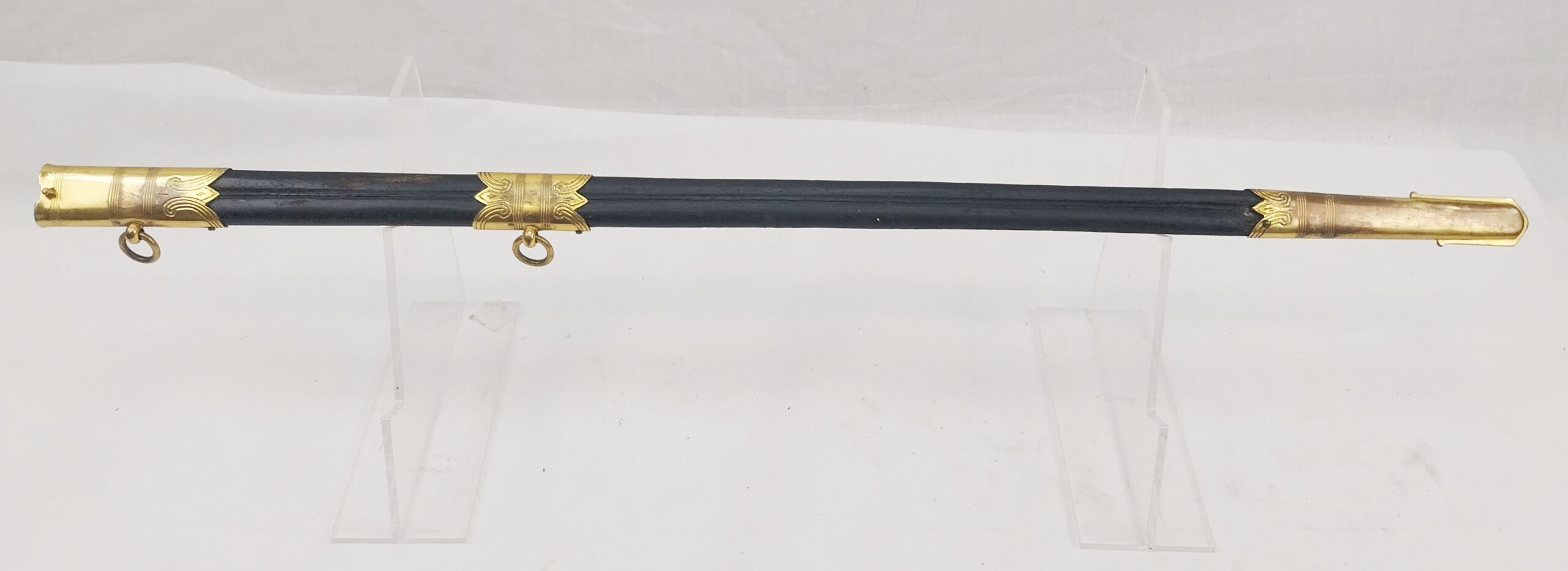 1827 Pattern Royal Navy Officers Sword and Scabbard - Image 4