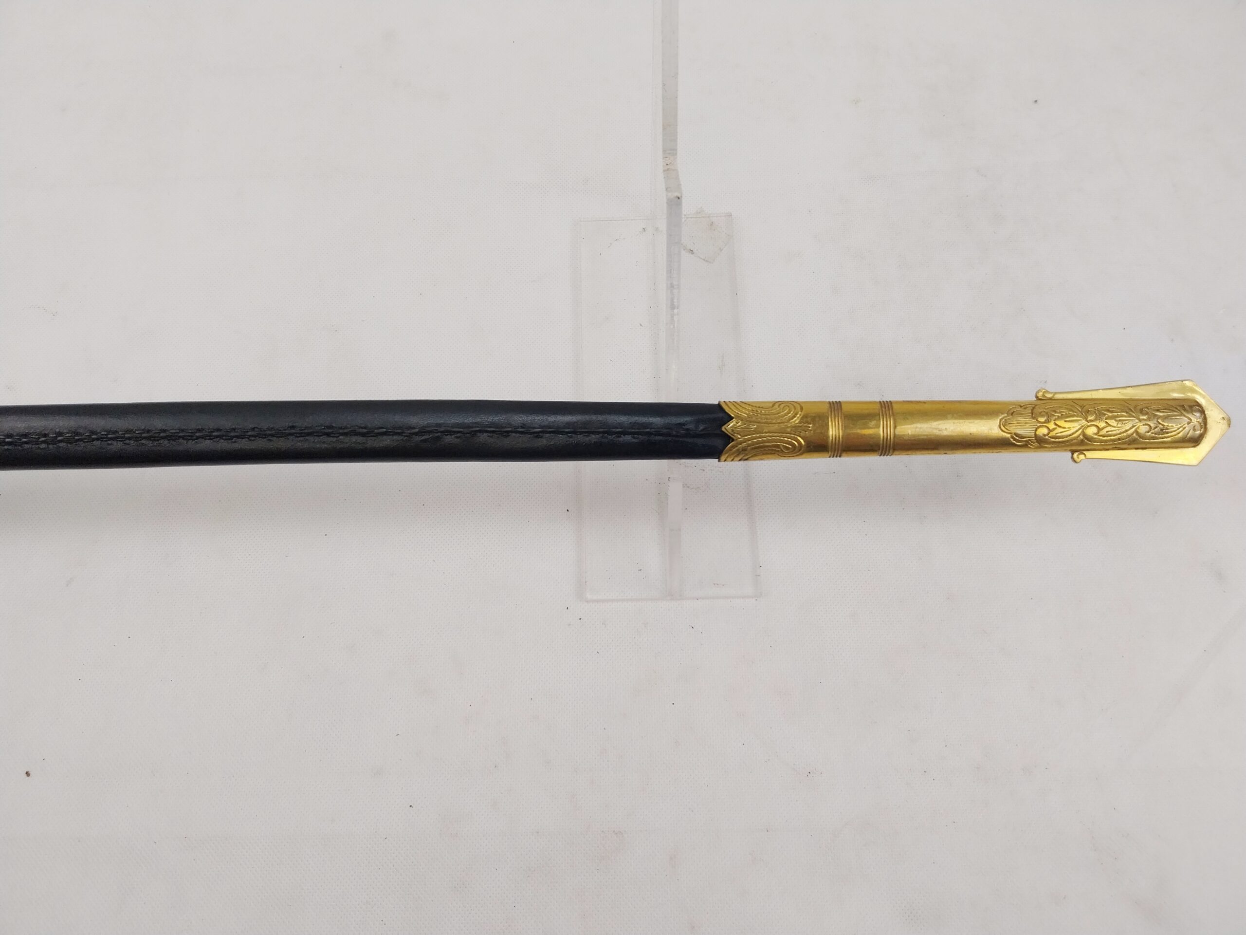 1827 Pattern Royal Navy Officers Sword with Scabbard and Case - Image 11