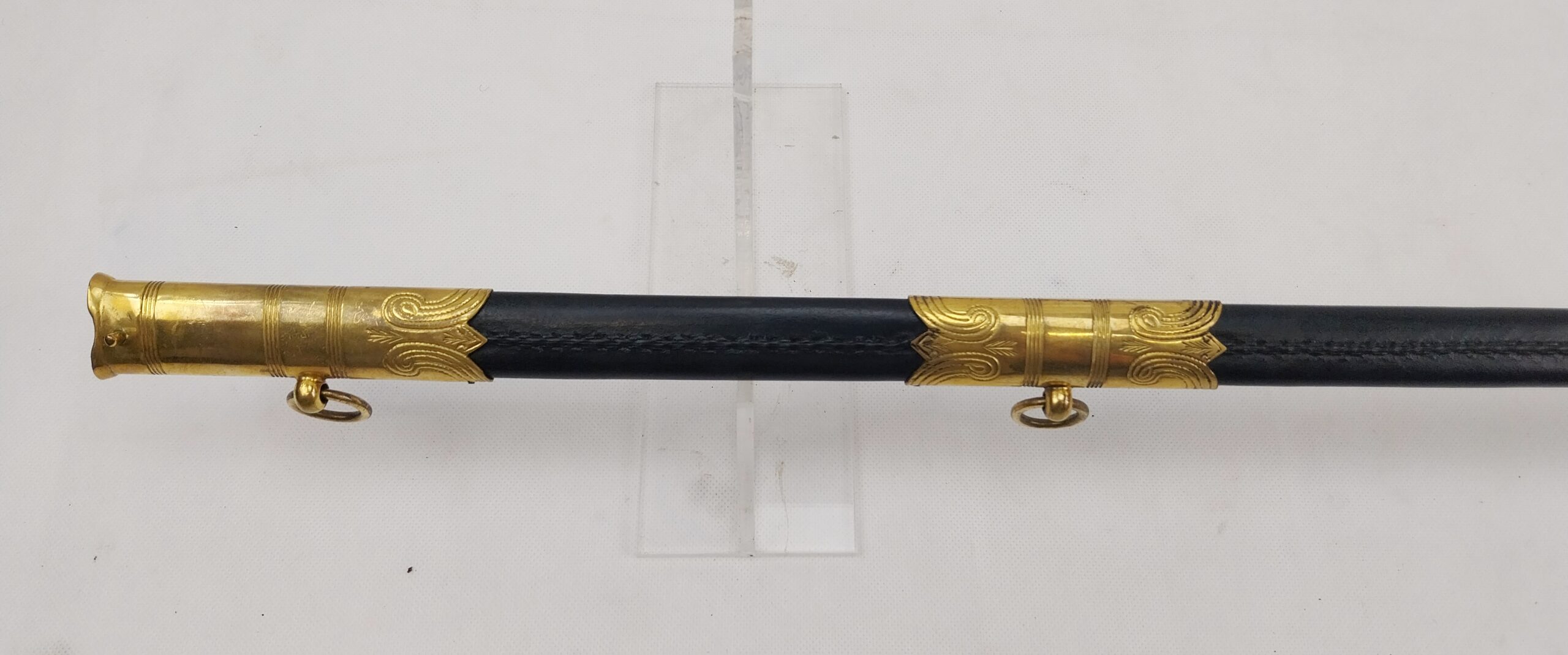 1827 Pattern Royal Navy Officers Sword with Scabbard and Case - Image 12