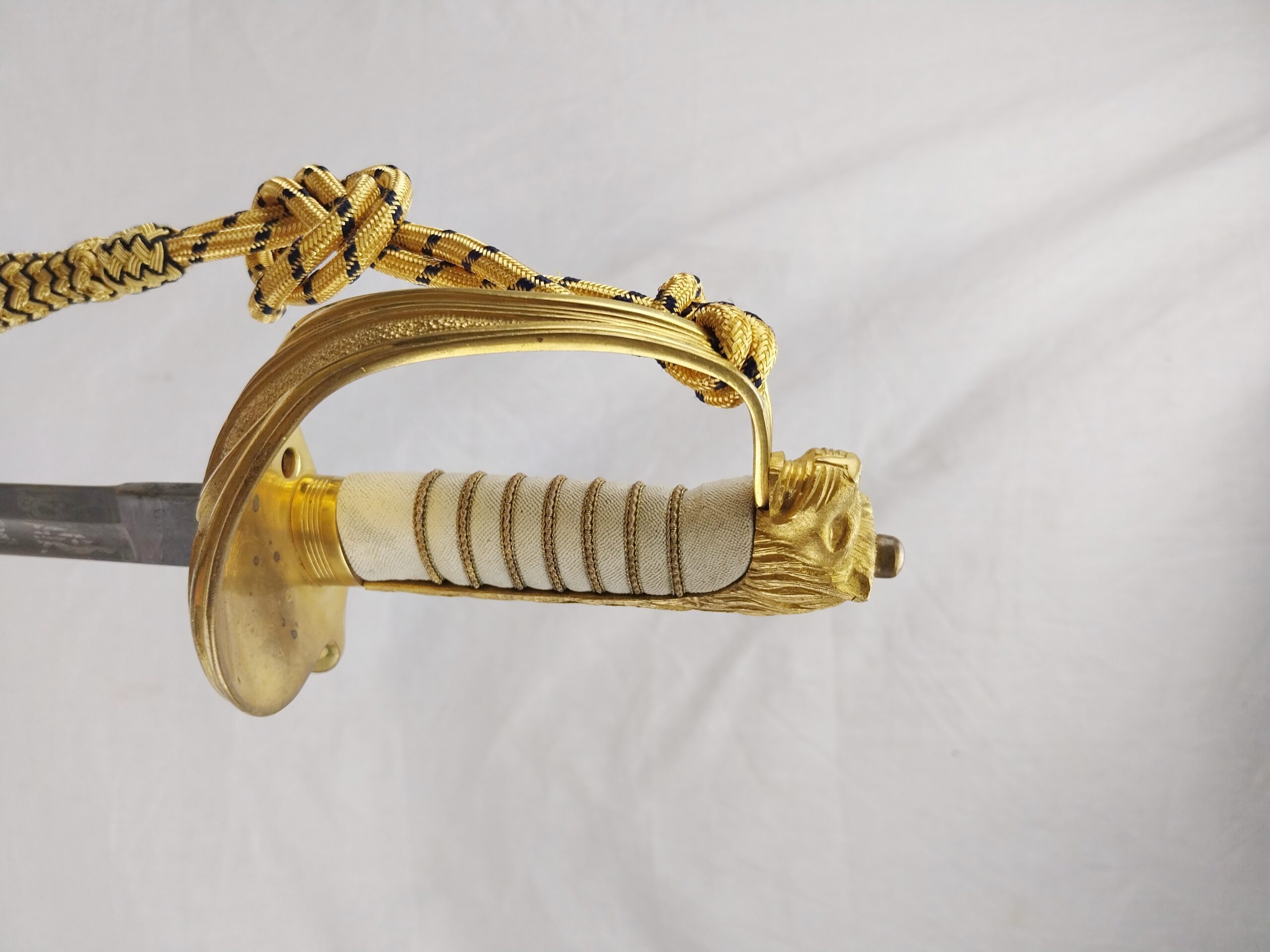 1827 Pattern Royal Navy Officers Sword with Scabbard and Case - Image 7