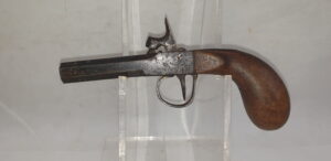 19th Century German Boxlock Percussion Pistol
