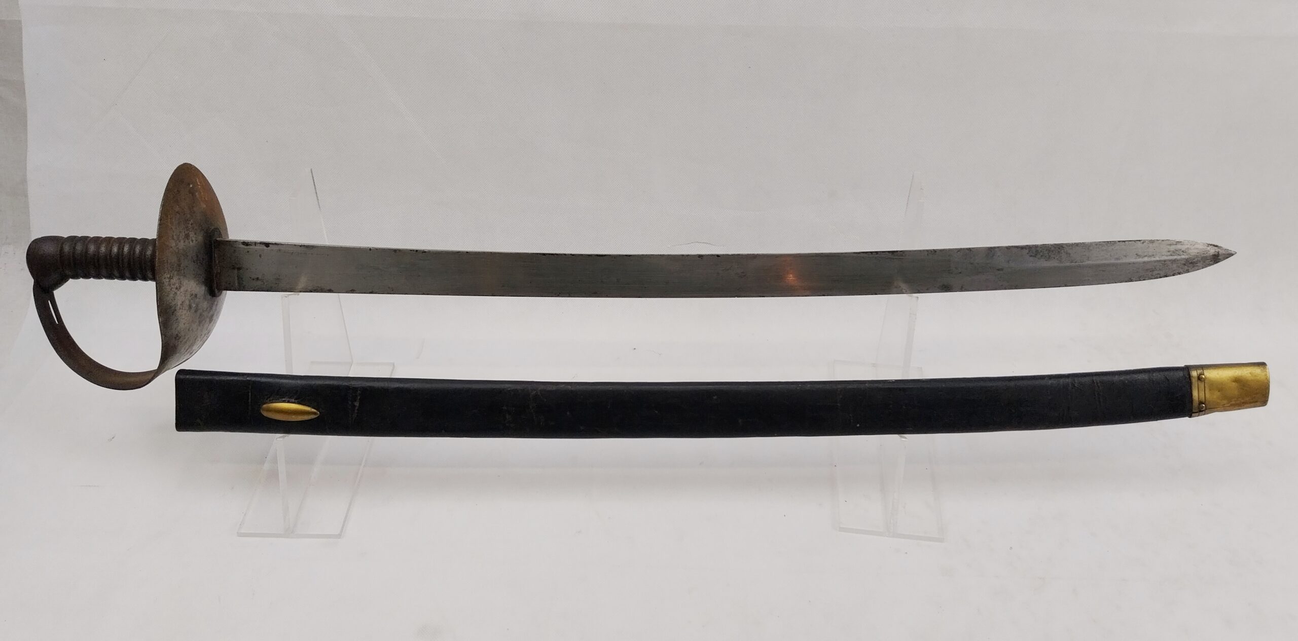 British 1845 Pattern Naval Cutlass and Scabbard
