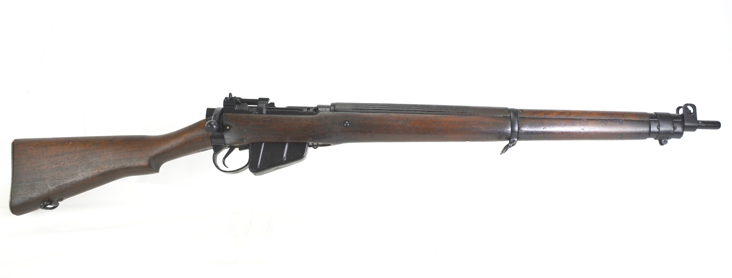 Late WW2 Lee Enfield No.4 Mk.1 long branch - Image 3