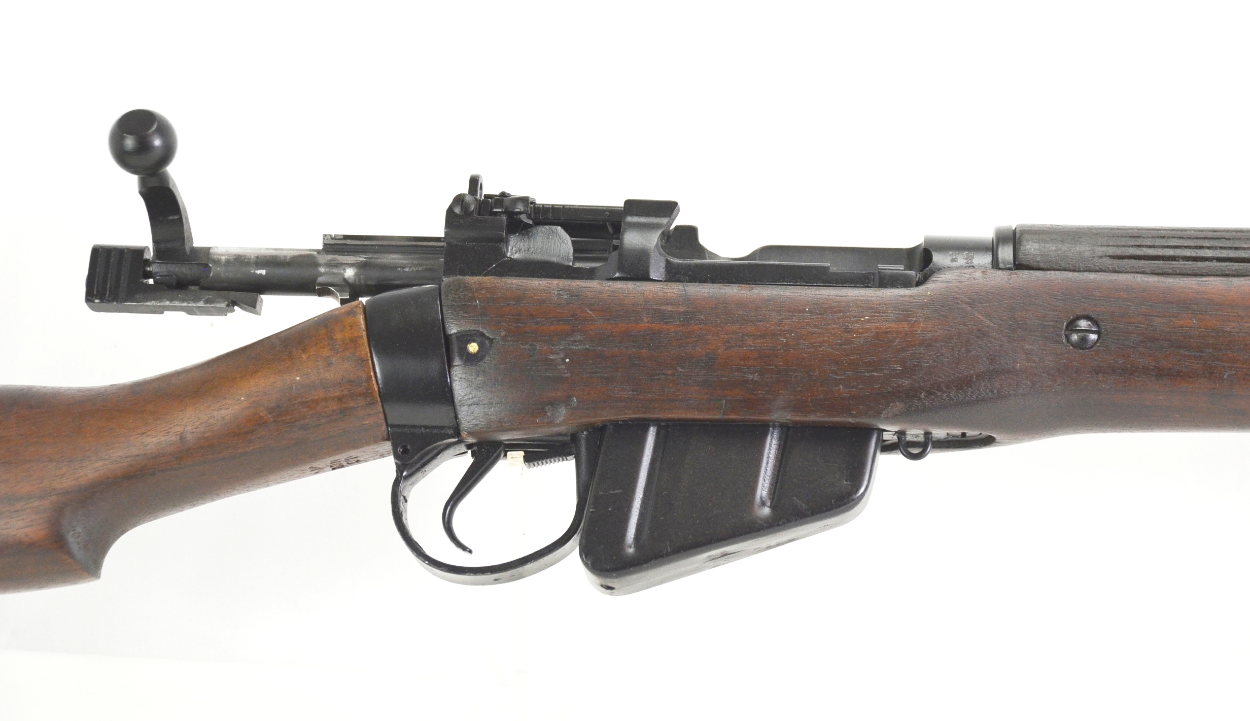 Late WW2 Lee Enfield No.4 Mk.1 long branch - Image 8