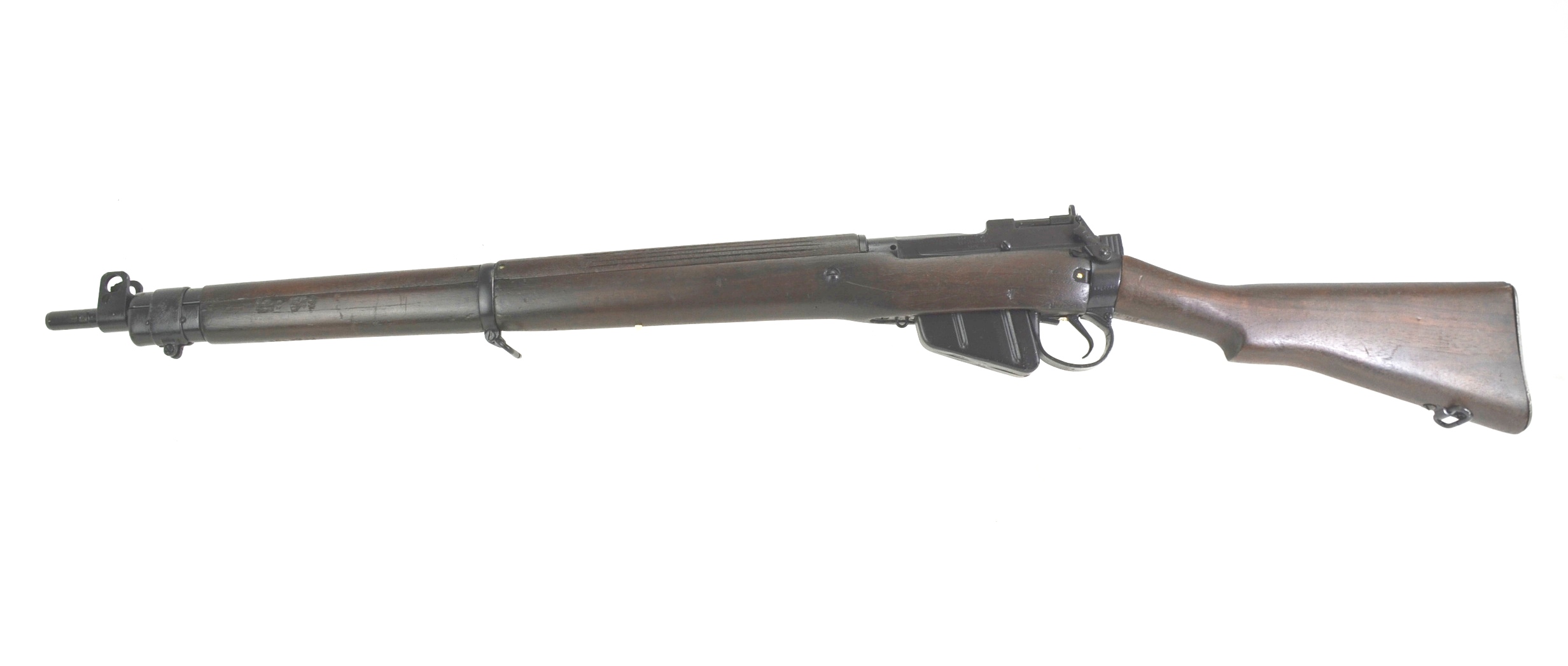 Late WW2 Lee Enfield No.4 Mk.1 long branch - Image 11