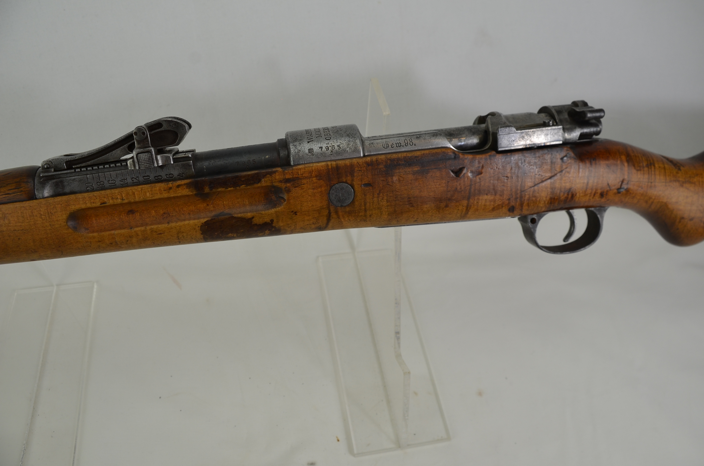 Original WW1 German Gewehr 98 Dated 1917 Deactivated - Image 7
