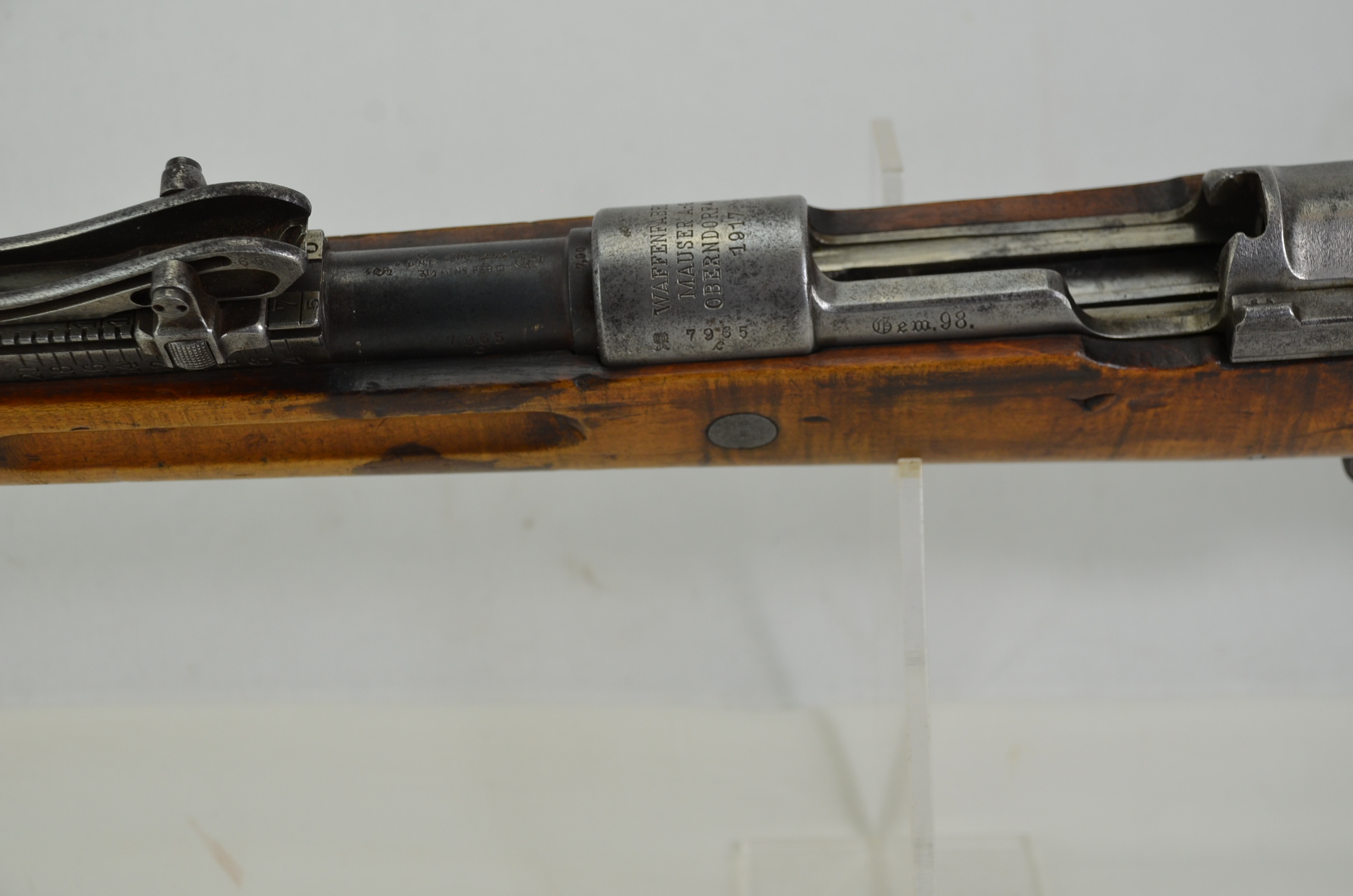 Original WW1 German Gewehr 98 Dated 1917 Deactivated - Image 8