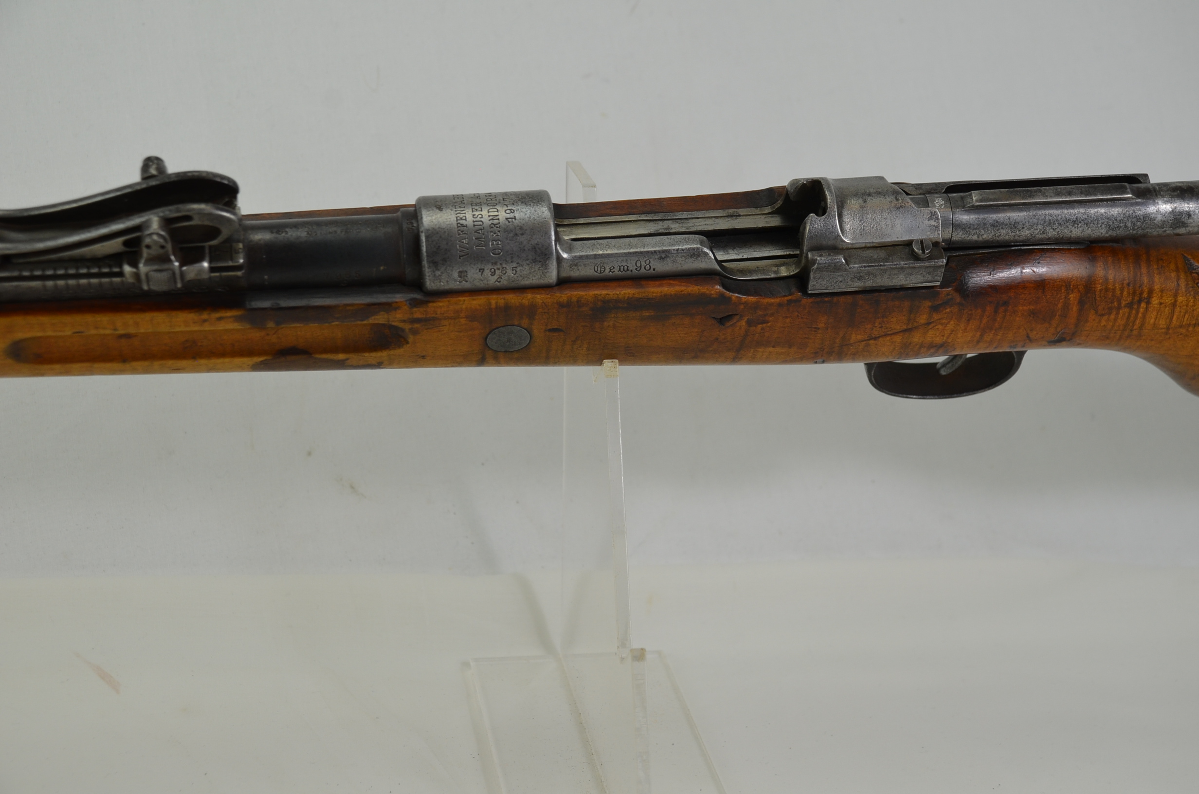 Original WW1 German Gewehr 98 Dated 1917 Deactivated - Image 9