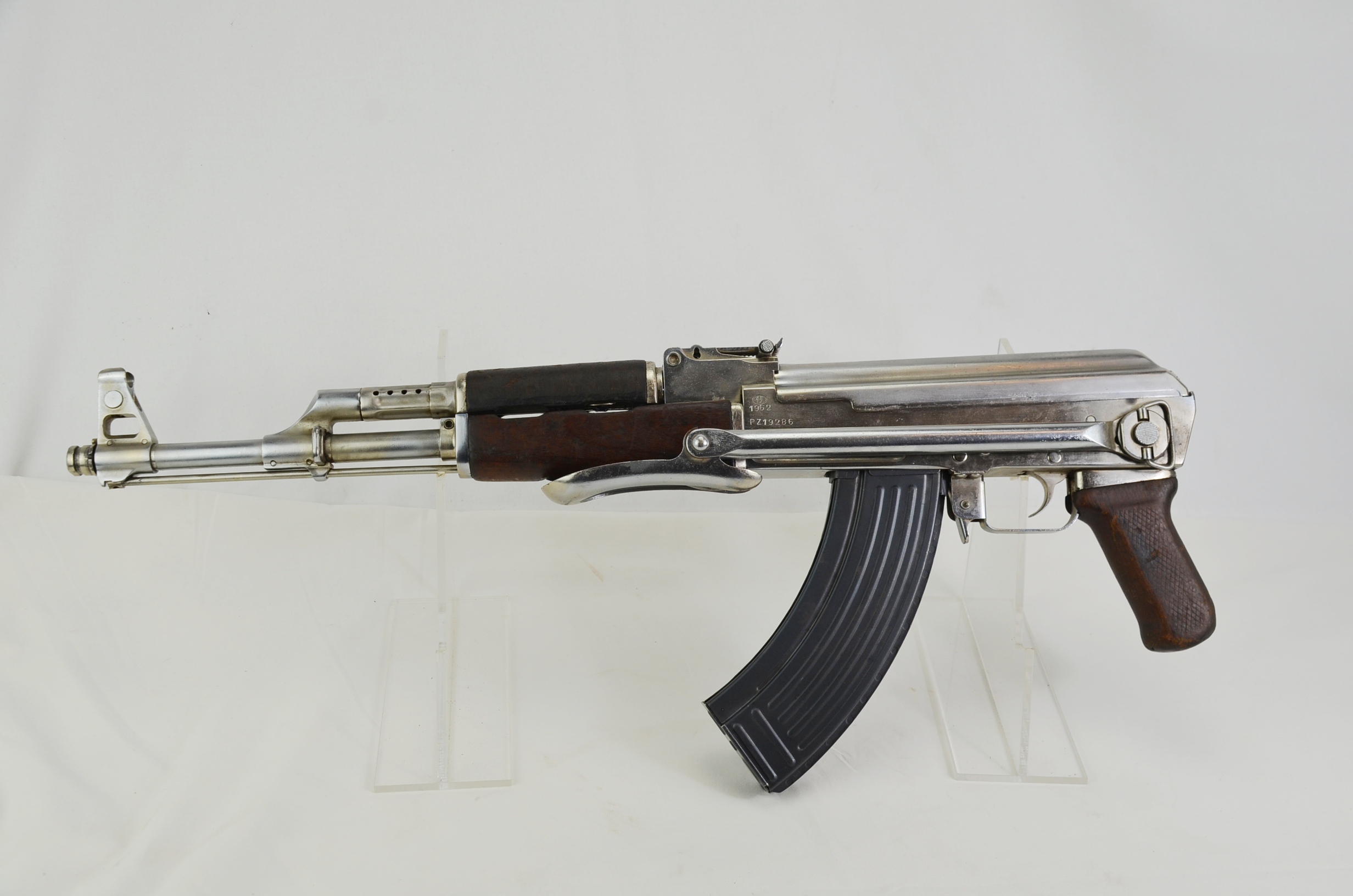 Excellent Nickel Plated AK-47 Made in Poland - Image 2