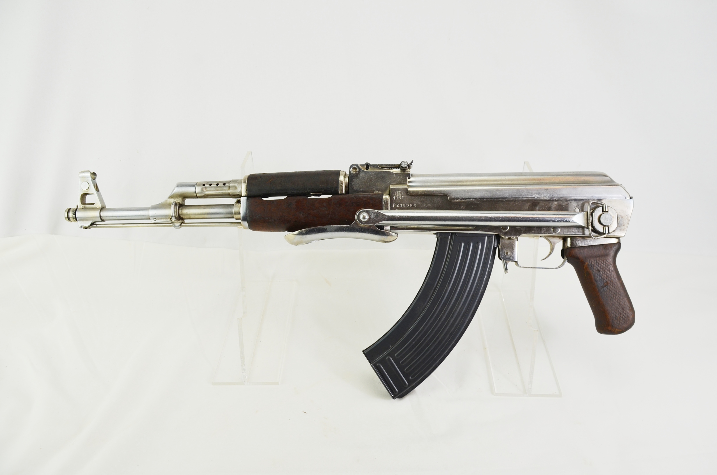 Excellent Nickel Plated AK-47 Made in Poland - Image 12