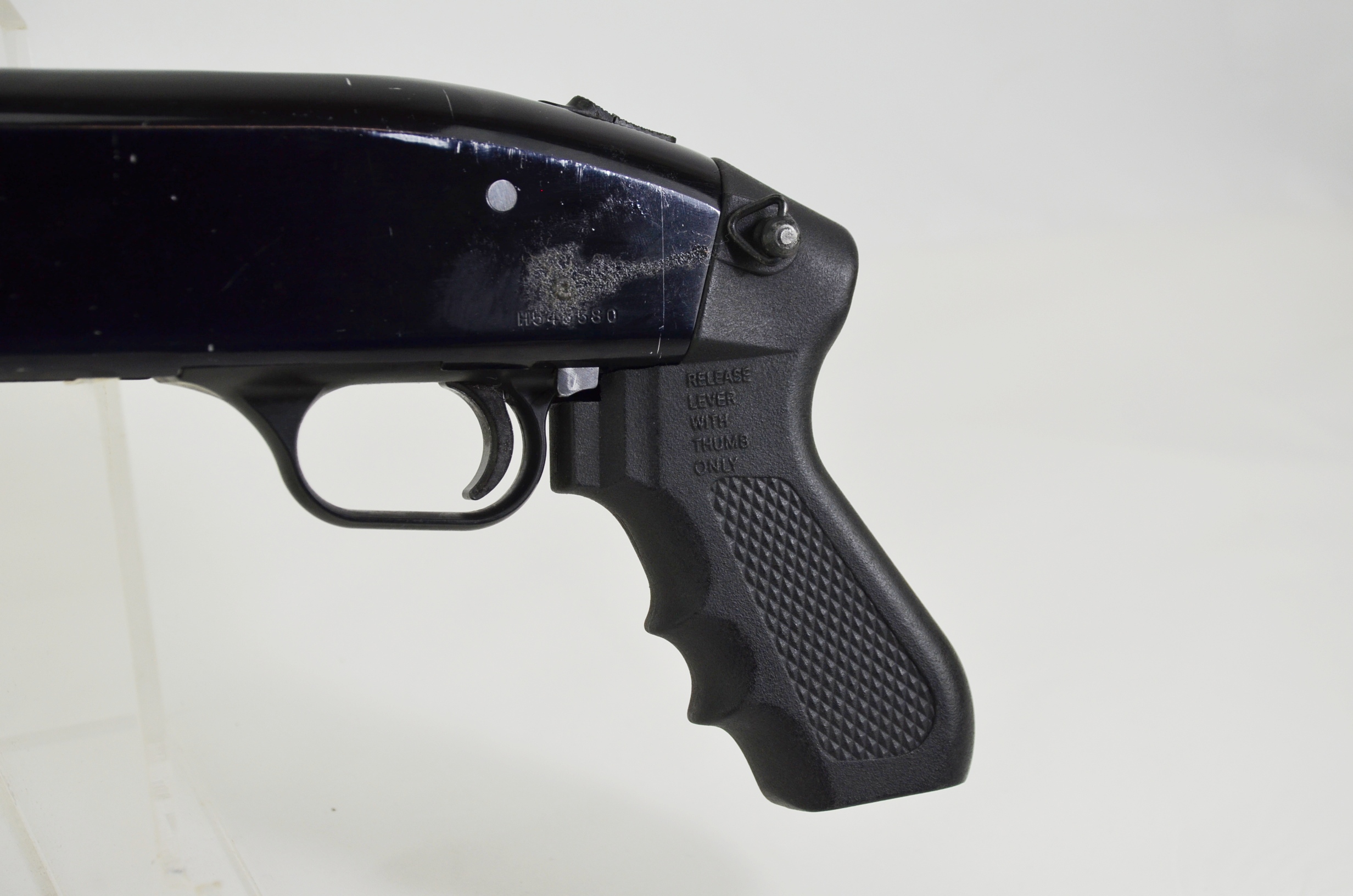 A Mossberg Model 500 ATP 12 Gauge Pump Action Shotgun Deactivated - Image 3