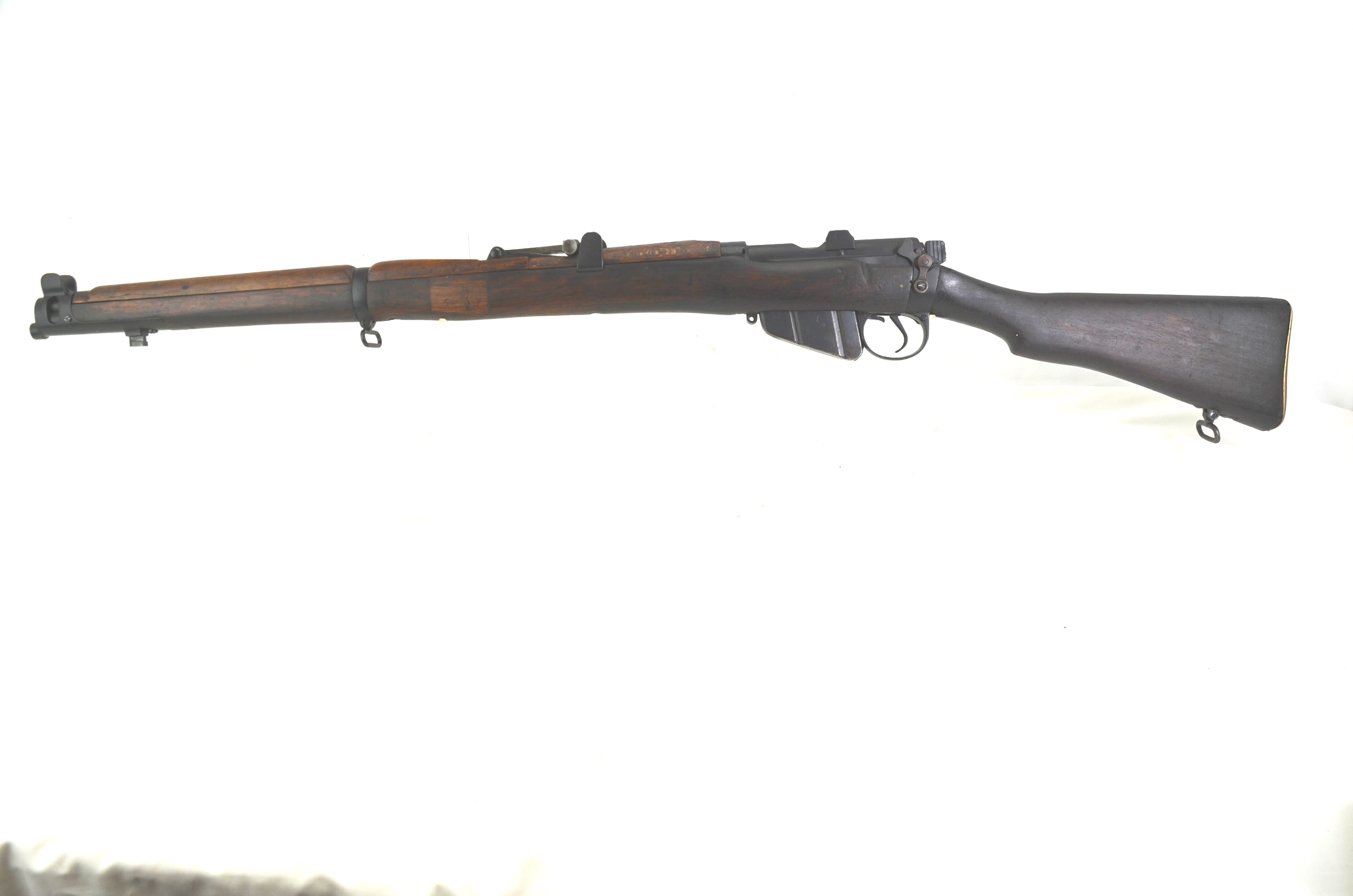 WW2 BSA SMLE No1 Mk III Deactivated Matching Numbers And Magazine Cut Off - Image 3