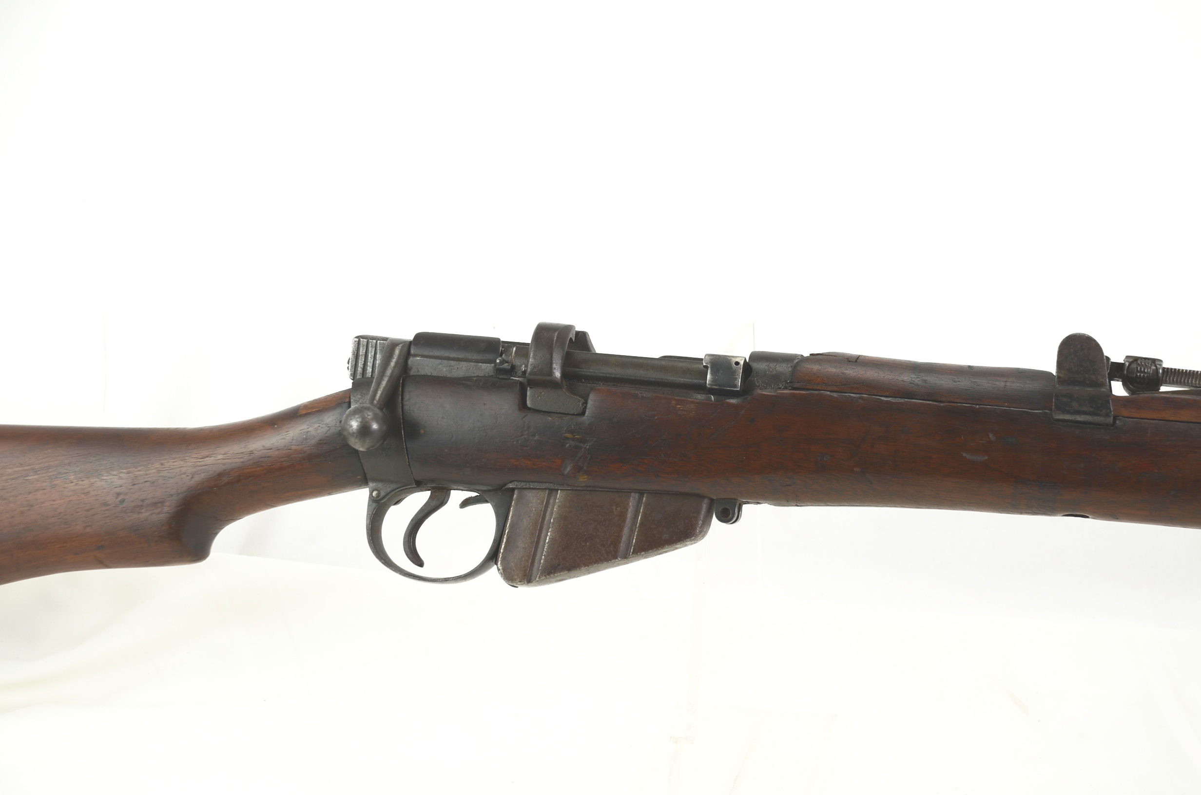Original Early WW1 SMLE Made By BSA Deactivated Serial No 2944 - Image 5
