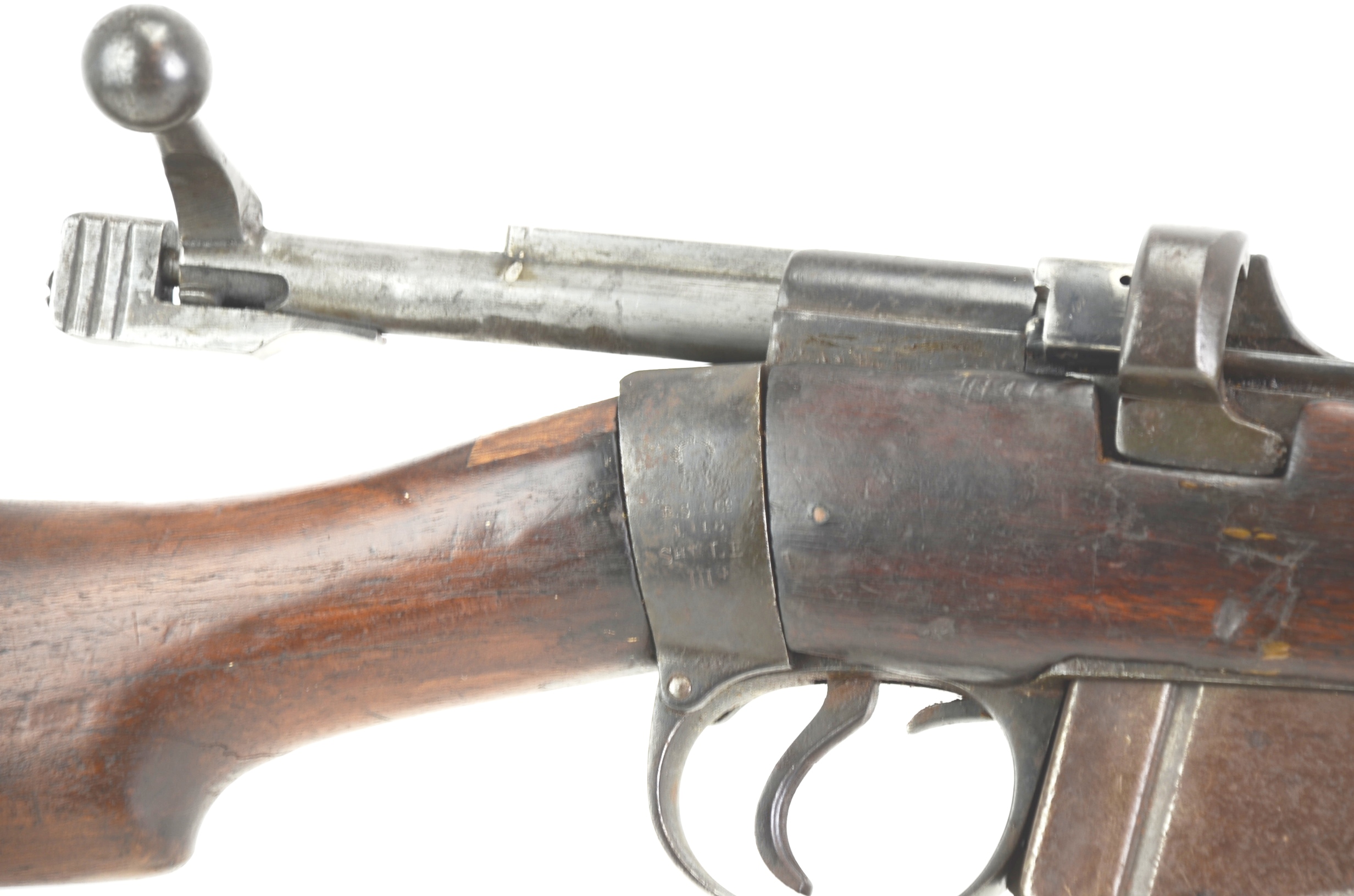 Original Early WW1 SMLE Made By BSA Deactivated Serial No 2944 - Image 7