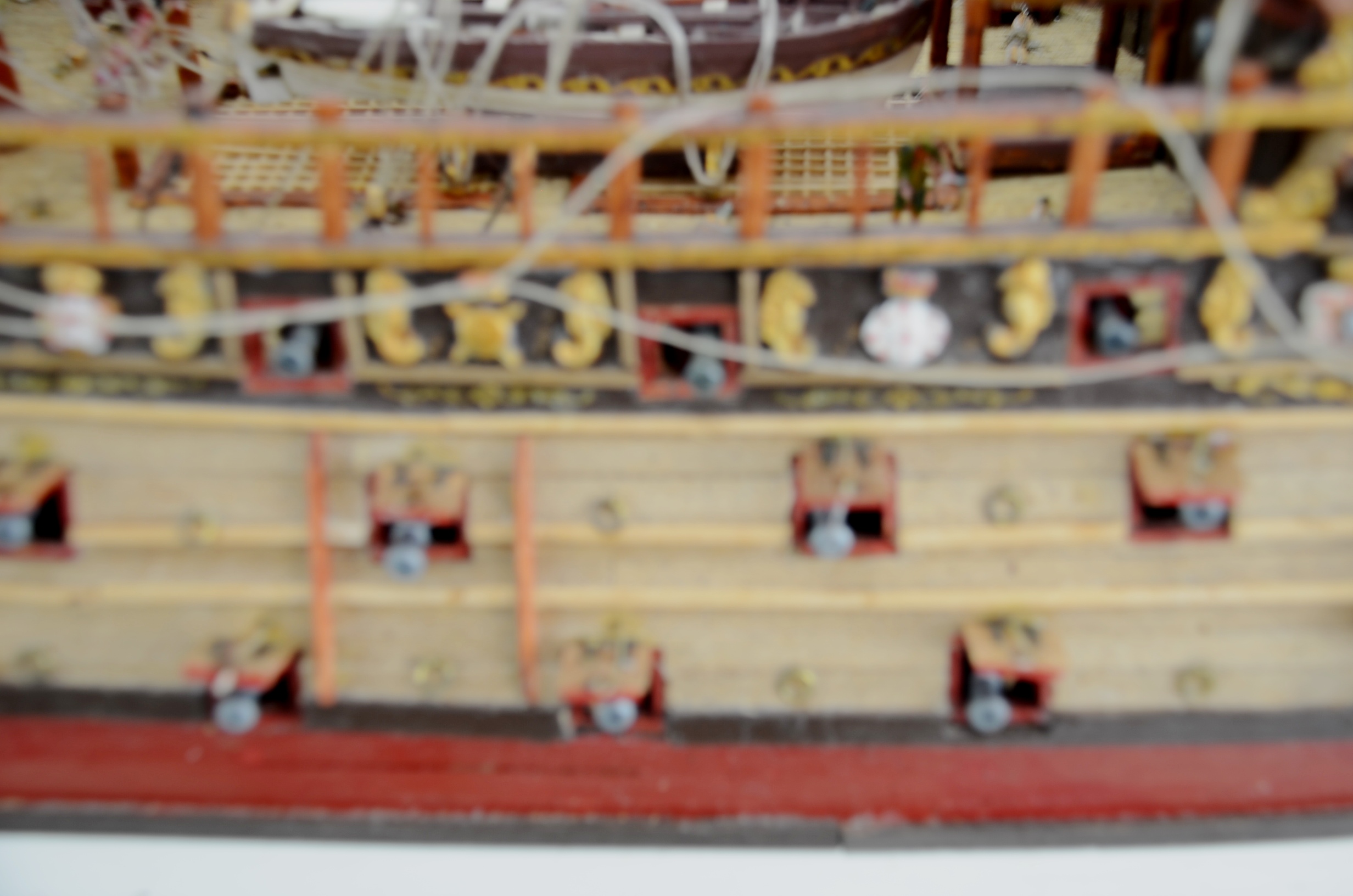 Hand Built Scale Model of HMS Sovereign Of The Seas 90 Gun Ship of the Line - Image 12