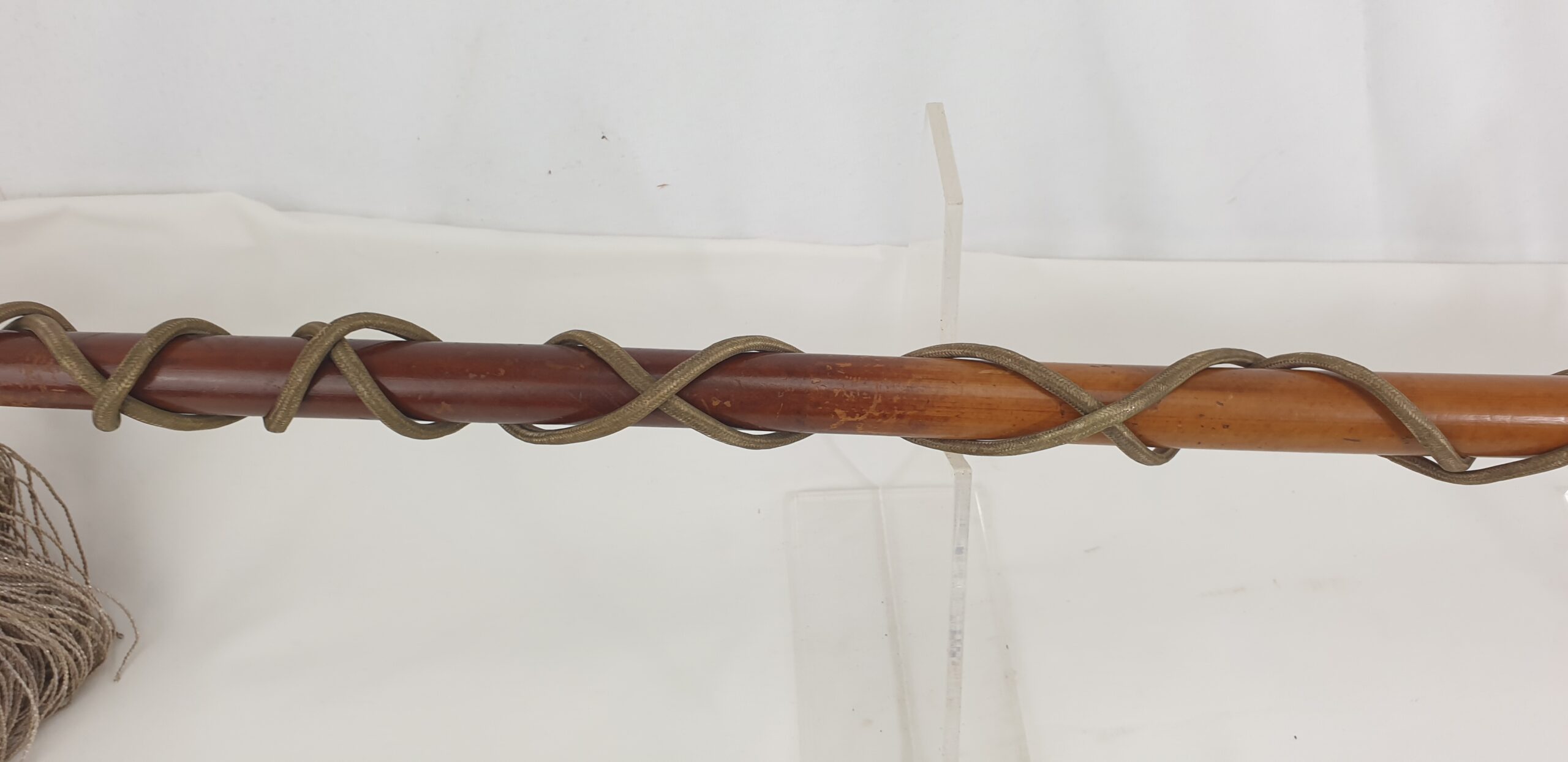 Early 20th Century Italian Drum Majors Band Mace with Order of the Seraphim Badge - Image 5