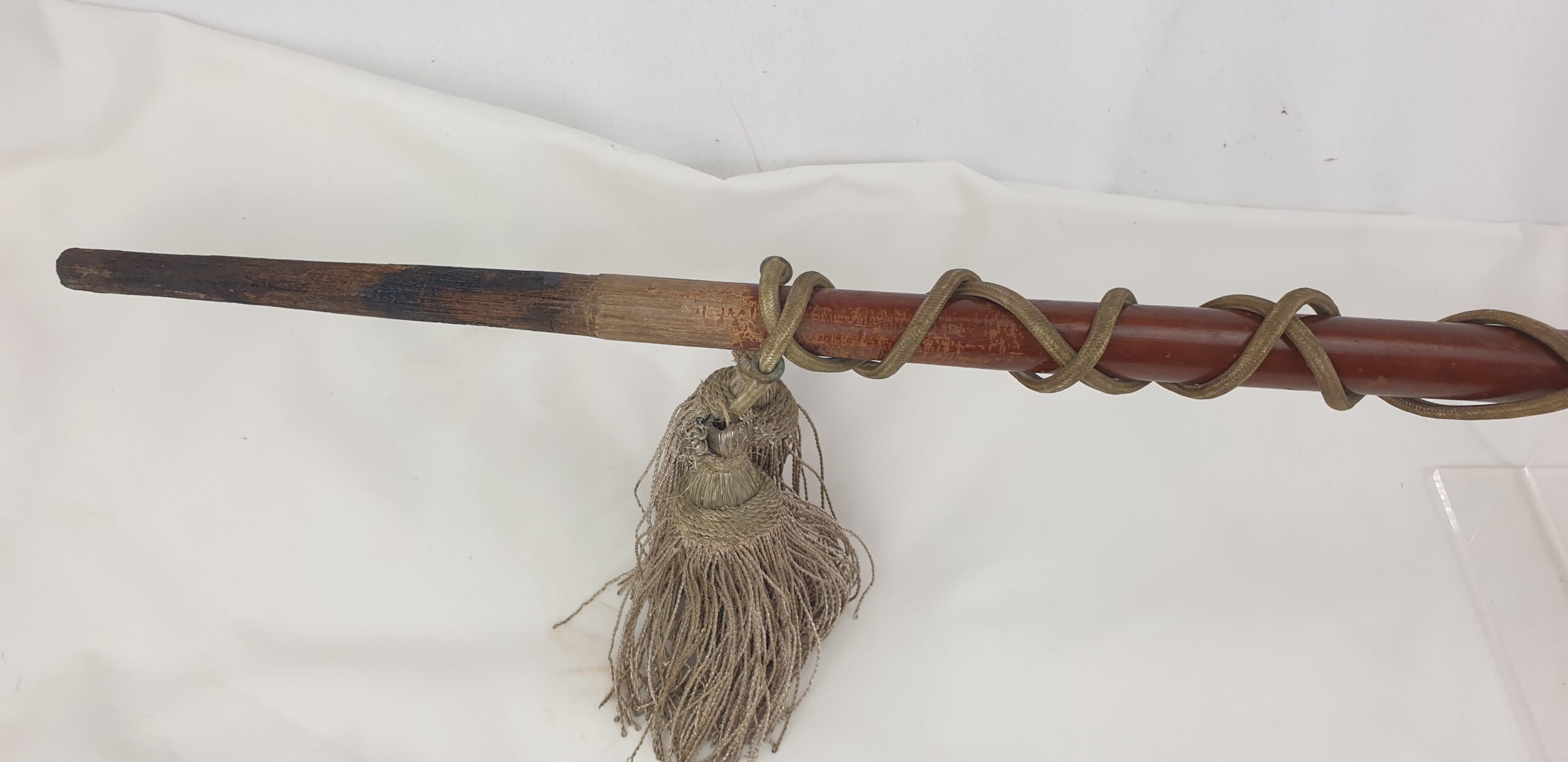 Early 20th Century Italian Drum Majors Band Mace with Order of the Seraphim Badge - Image 6