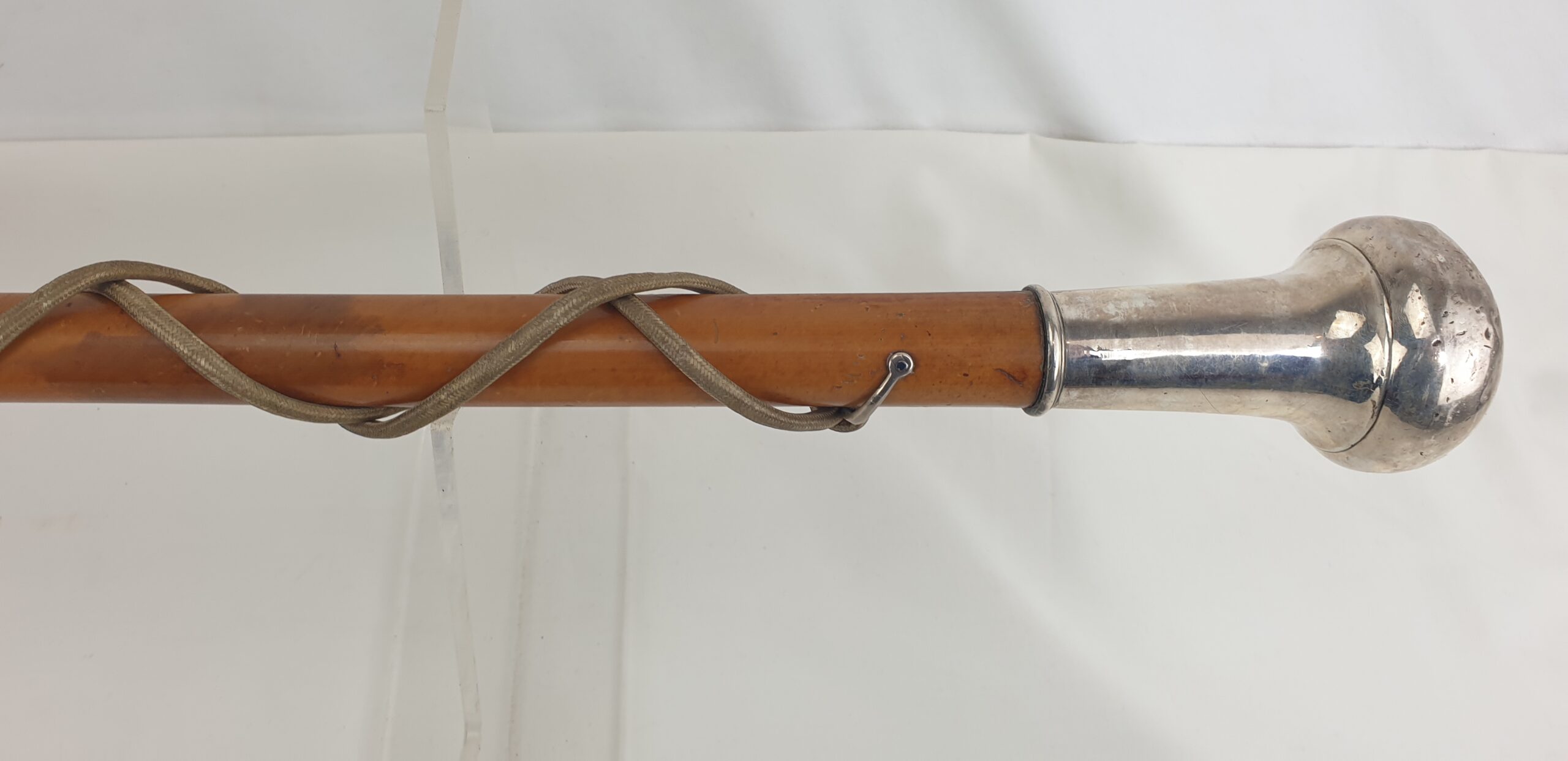 Early 20th Century Italian Drum Majors Band Mace with Order of the Seraphim Badge - Image 7