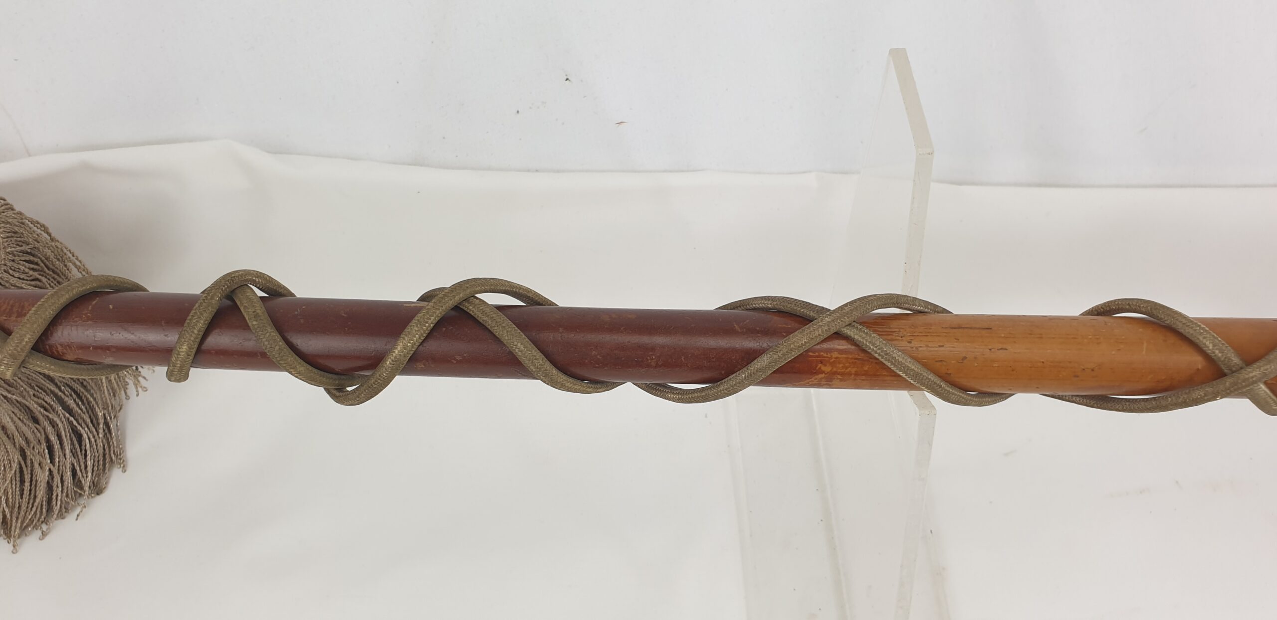Early 20th Century Italian Drum Majors Band Mace with Order of the Seraphim Badge - Image 9