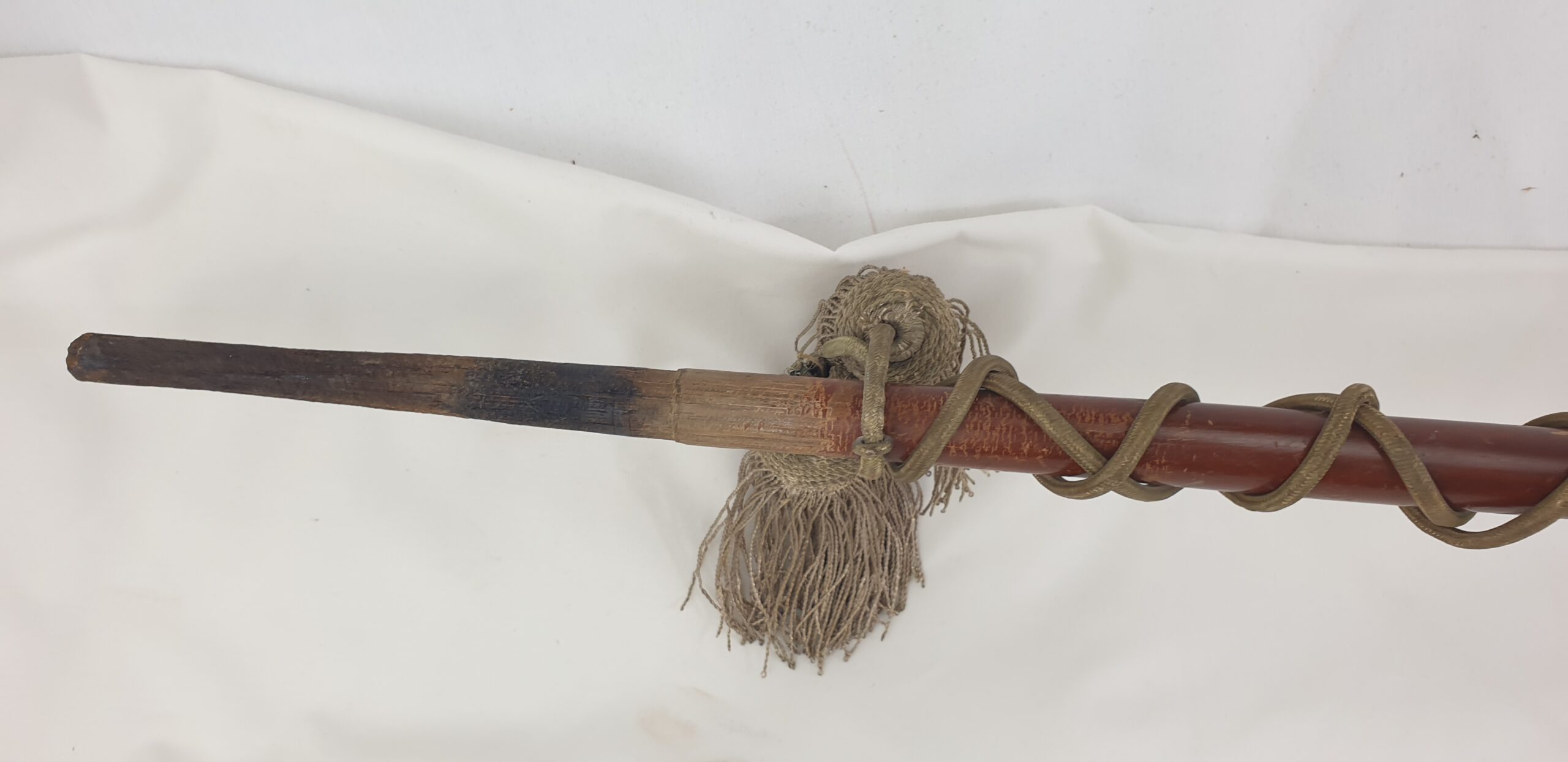 Early 20th Century Italian Drum Majors Band Mace with Order of the Seraphim Badge - Image 10
