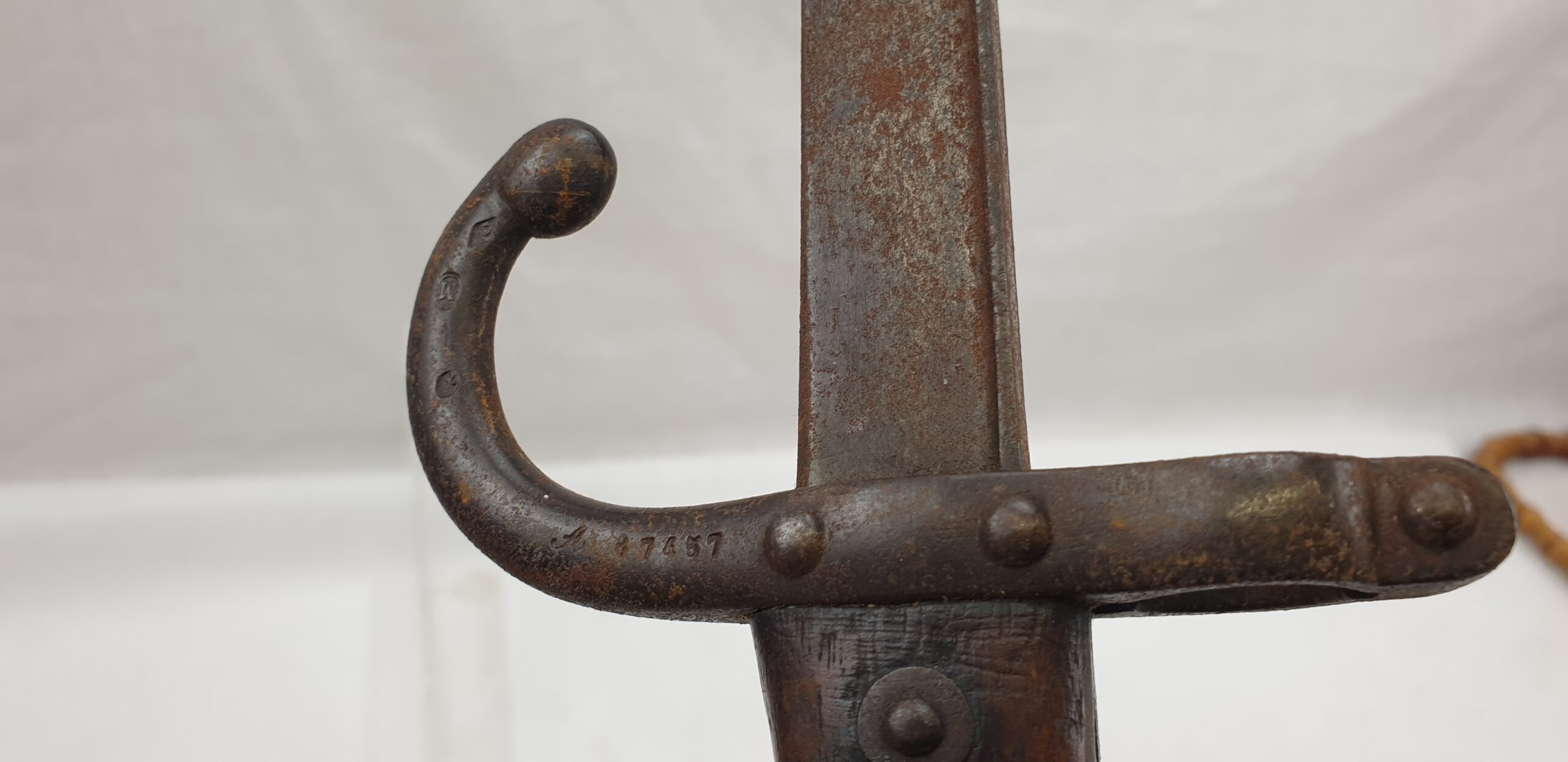 French M1874 Gras Rifle Epee Bayonet - Image 6