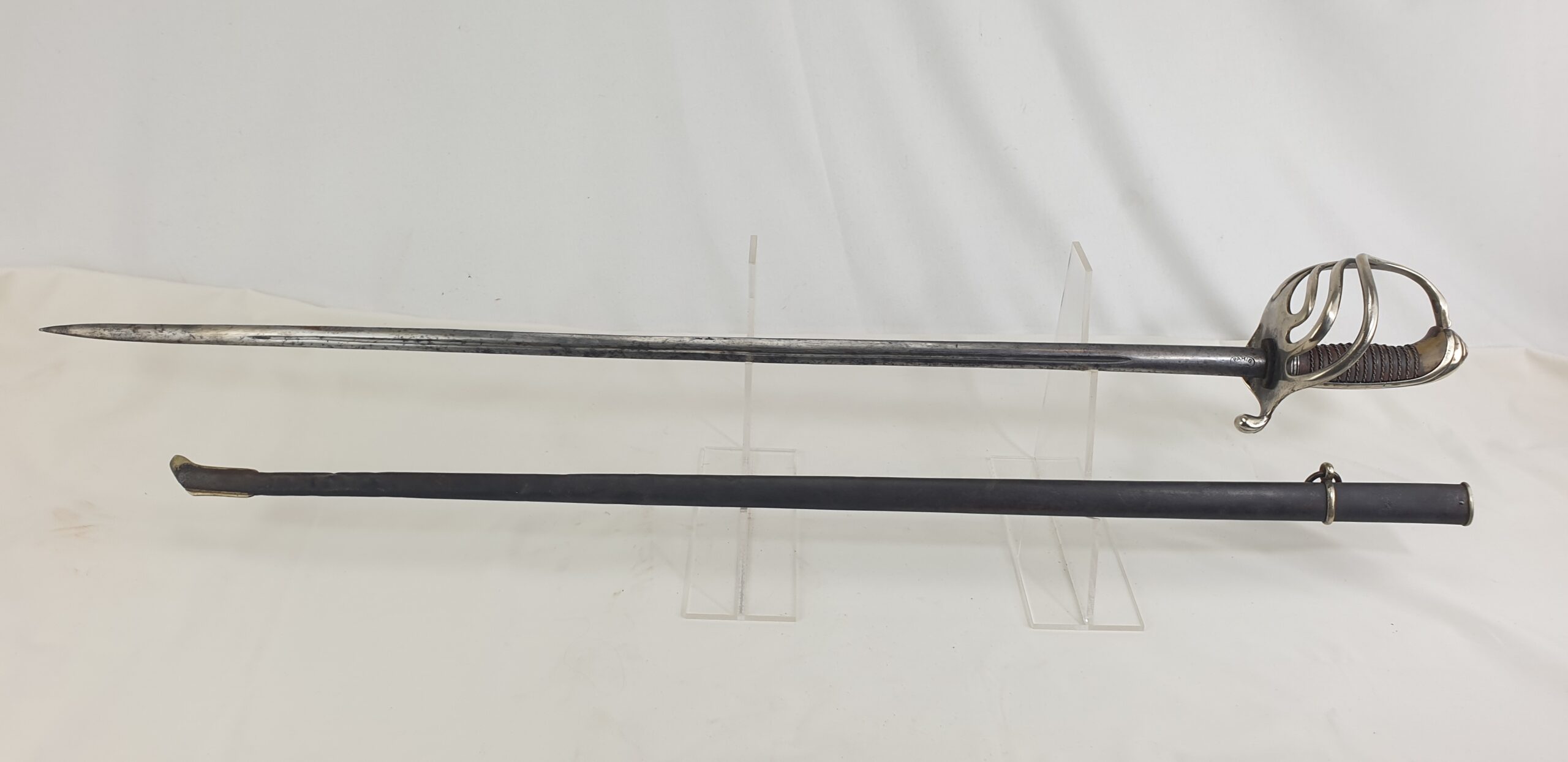 French Pattern 1882 Infantry Officer's Sword and Scabbard