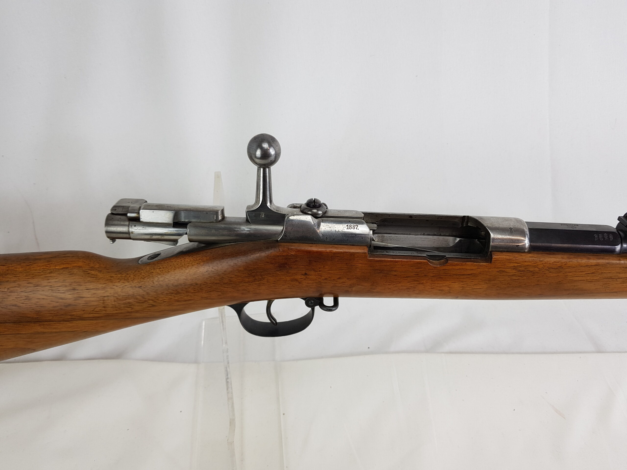 Imperial German Mauser Model 71/84 Bolt Action Service Rifle dated 1887 - Image 11