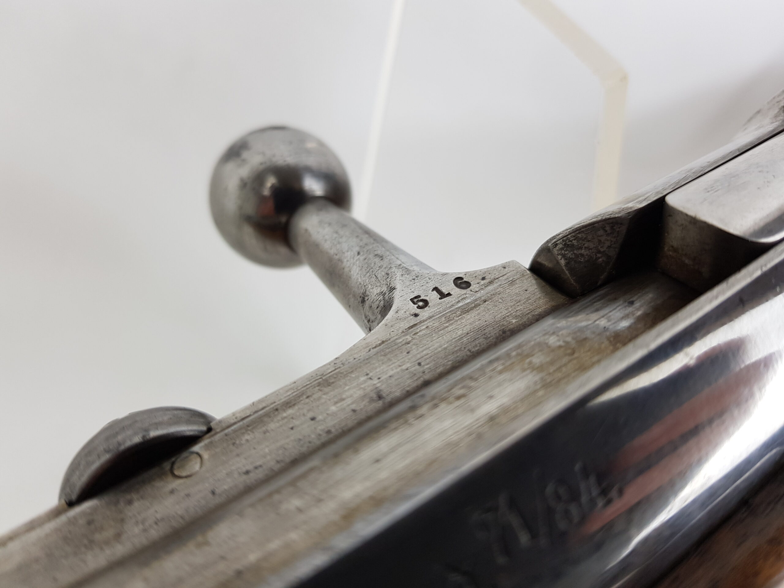 Imperial German Mauser Model 71/84 Bolt Action Service Rifle dated 1887 - Image 7