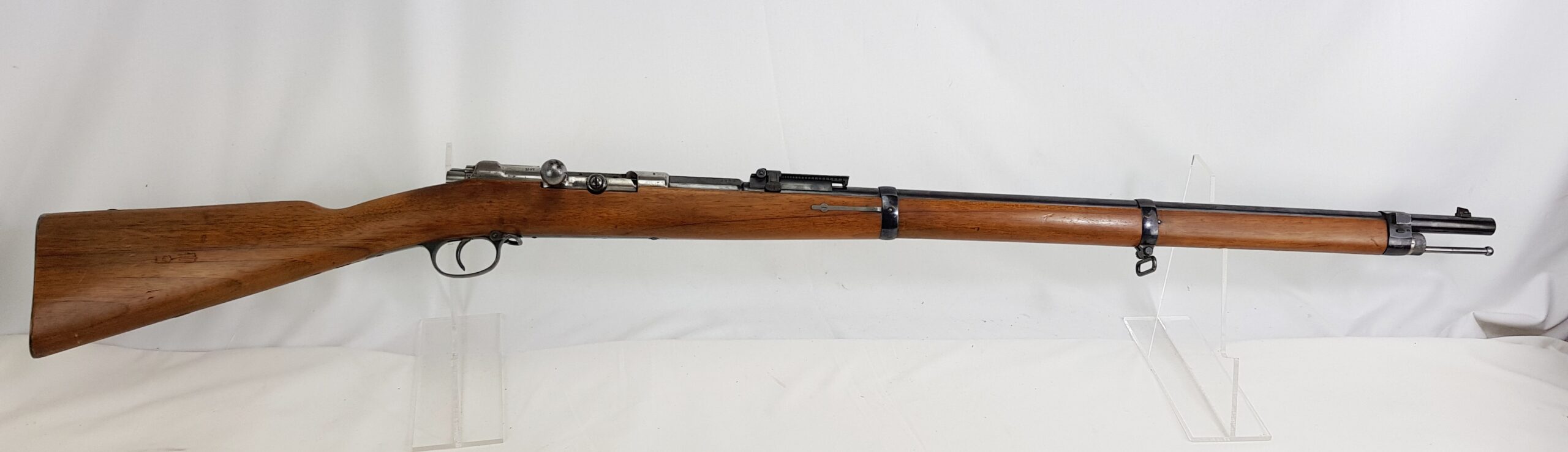 Imperial German Mauser Model 71/84 Bolt Action Service Rifle dated 1887 - Image 2